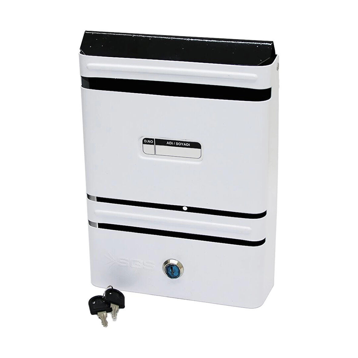 METAL BEYAZ POSTA KUTUSU (5365)