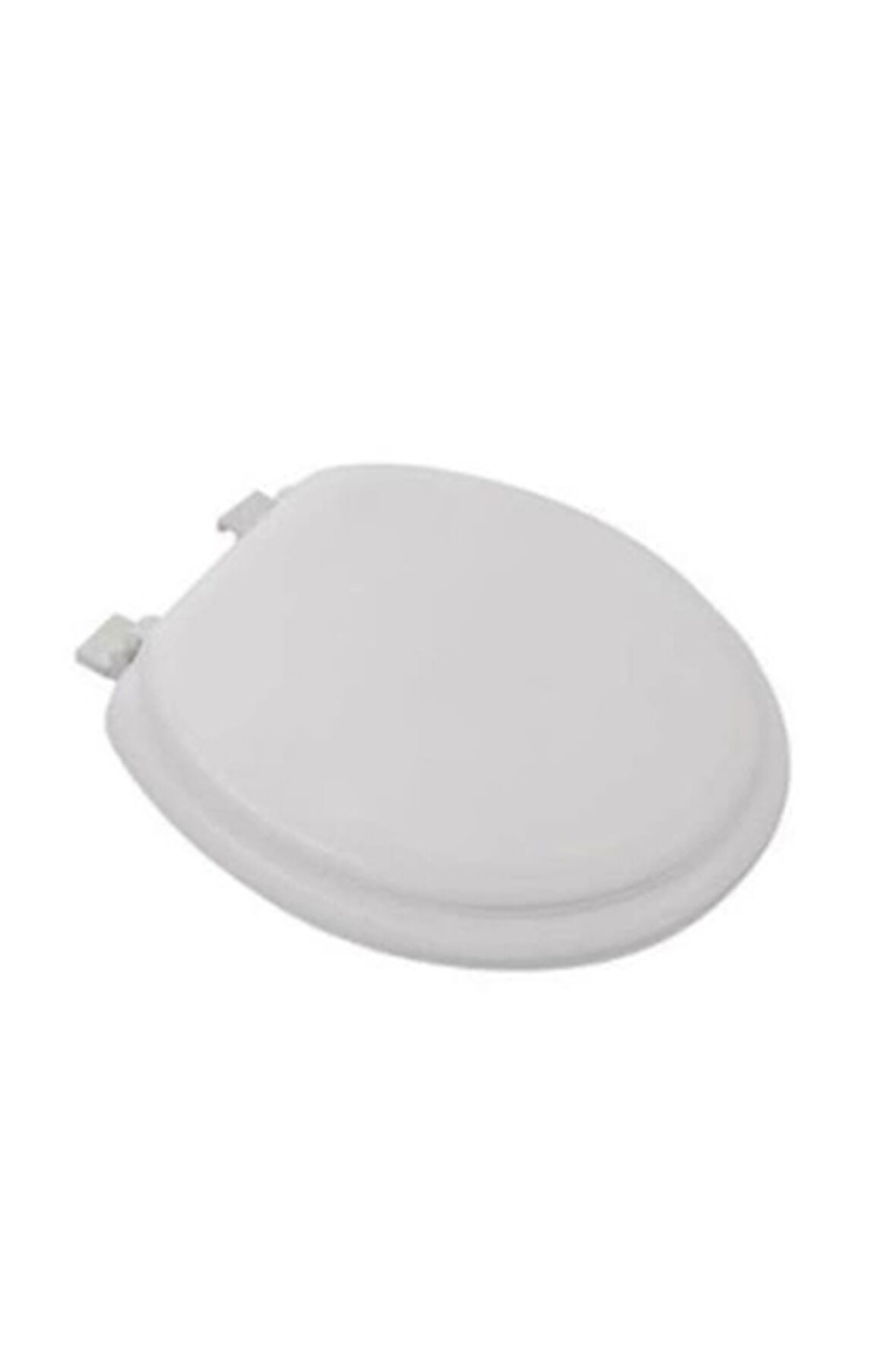 LÜKS BEYAZ YUMUŞAK KLOZET KAPAK PUF (5365)