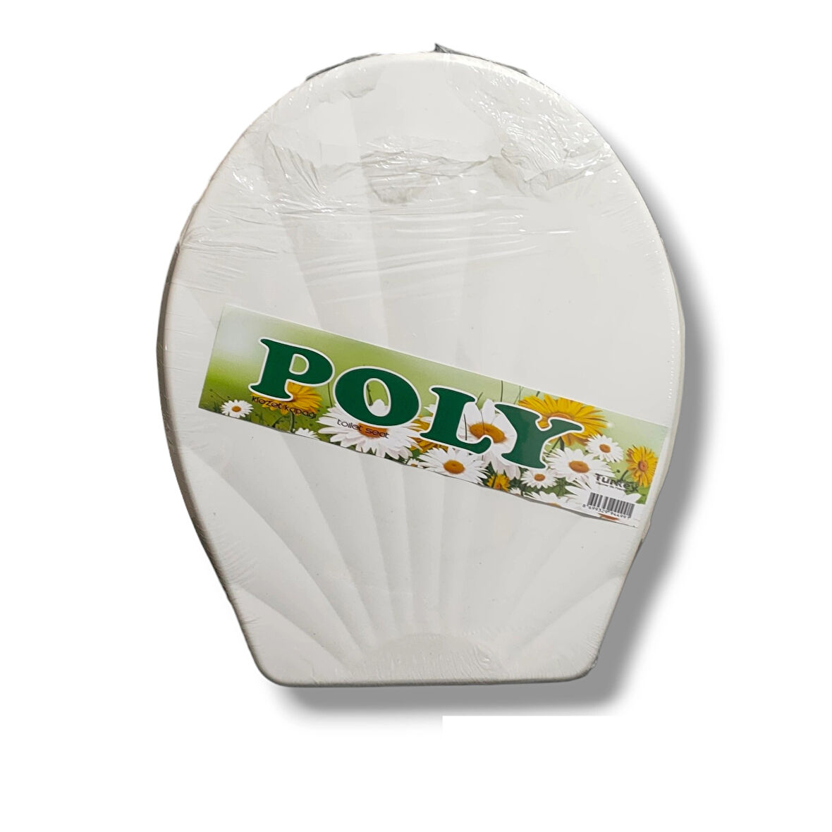 BEYAZ SERT KLOZET KAPAK BÜYÜK 36.5 x 42.5 cm (5365)