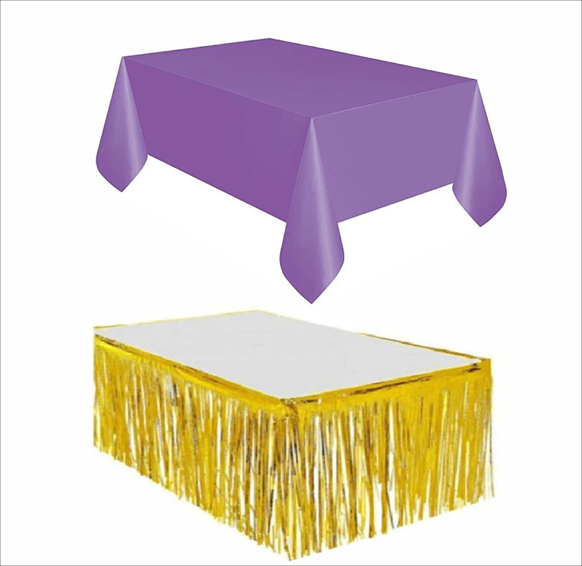 Mor Masa Örtüsü, Gold Masa Eteği