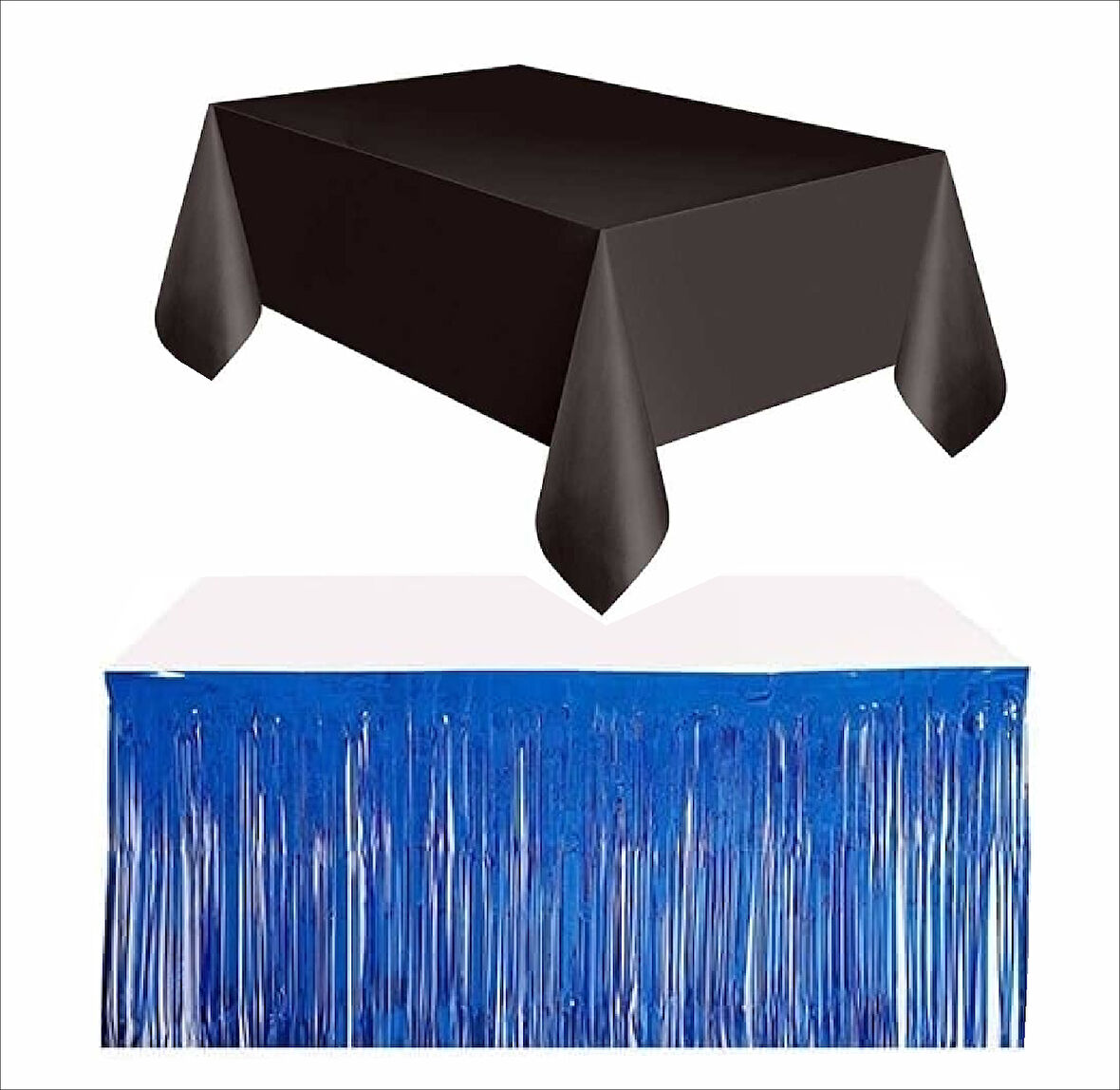 Siyah Masa Örtüsü, Lacivert Masa Eteği