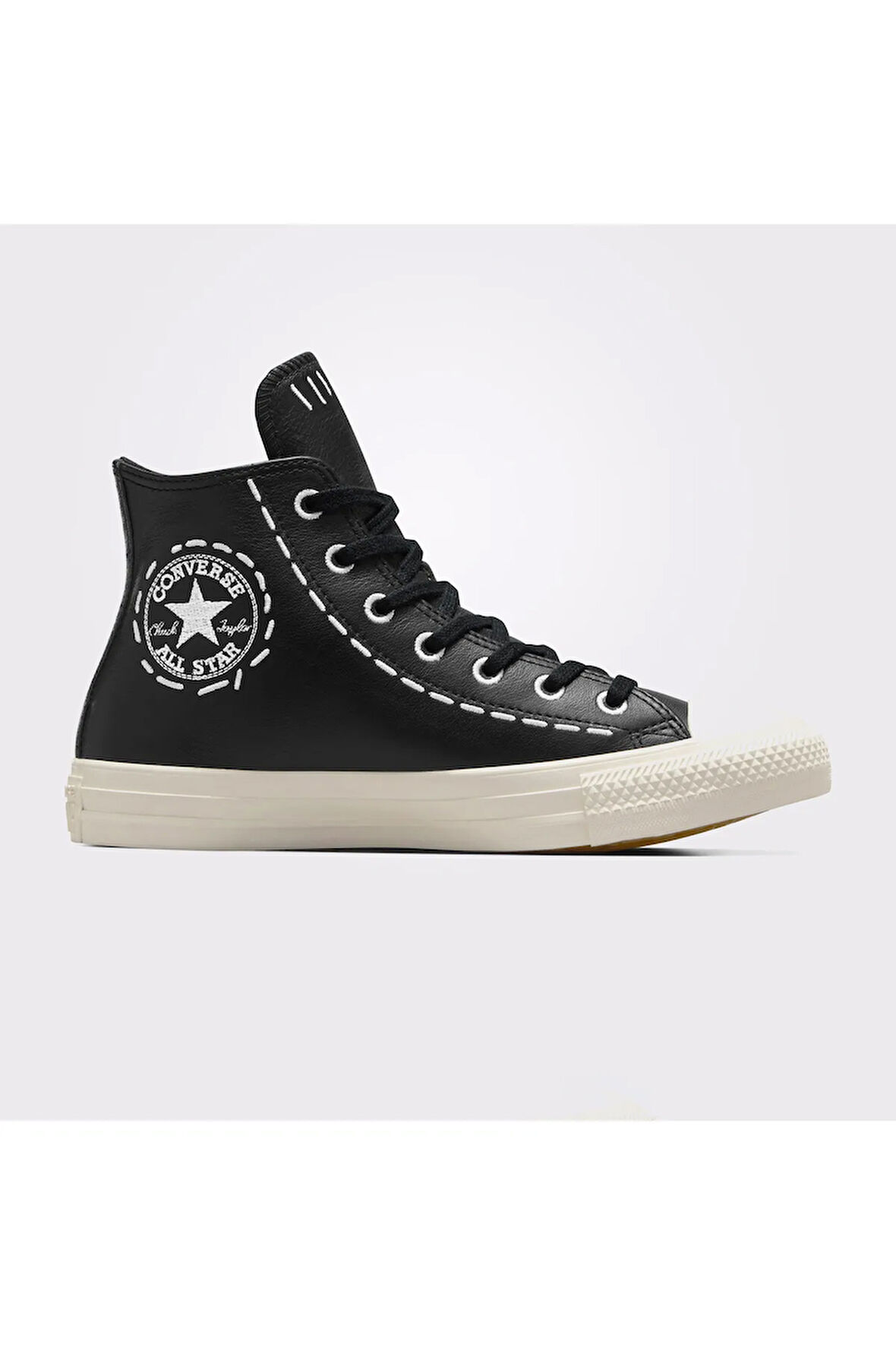 Chuck Taylor All Star Bold Stitch Kadın Siyah Sneaker