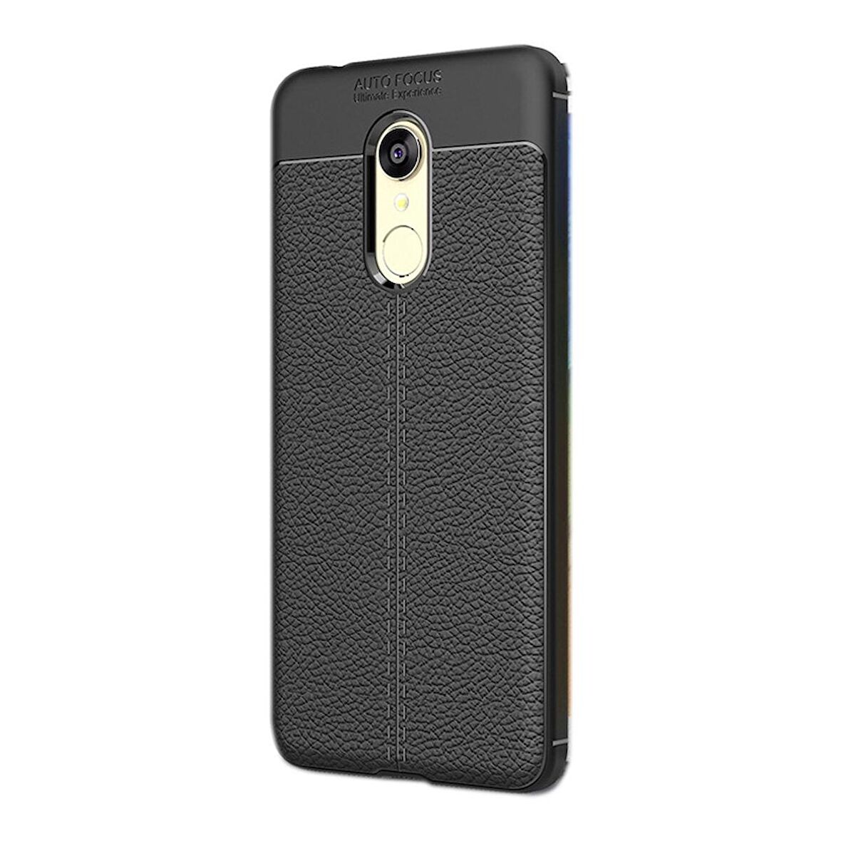 Gpack Xiaomi RedMi 5 Plus Kılıf Niss Silikon Deri Görünümlü