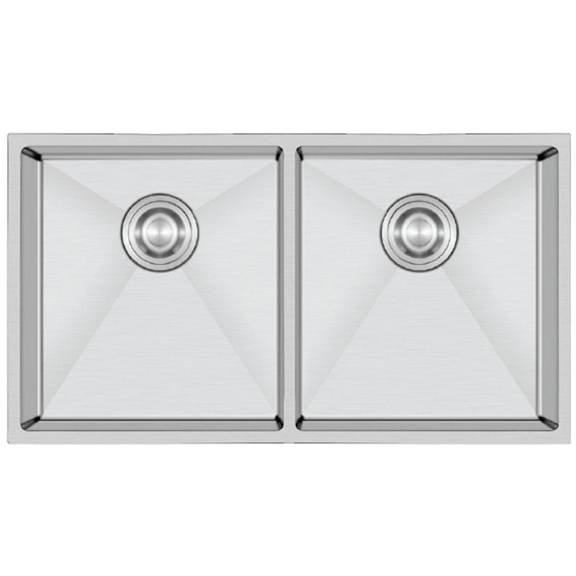 Crauf Stella 4580 PVD Inox 2 Gözlü Paslanmaz Çelik Mutfak Eviyesi