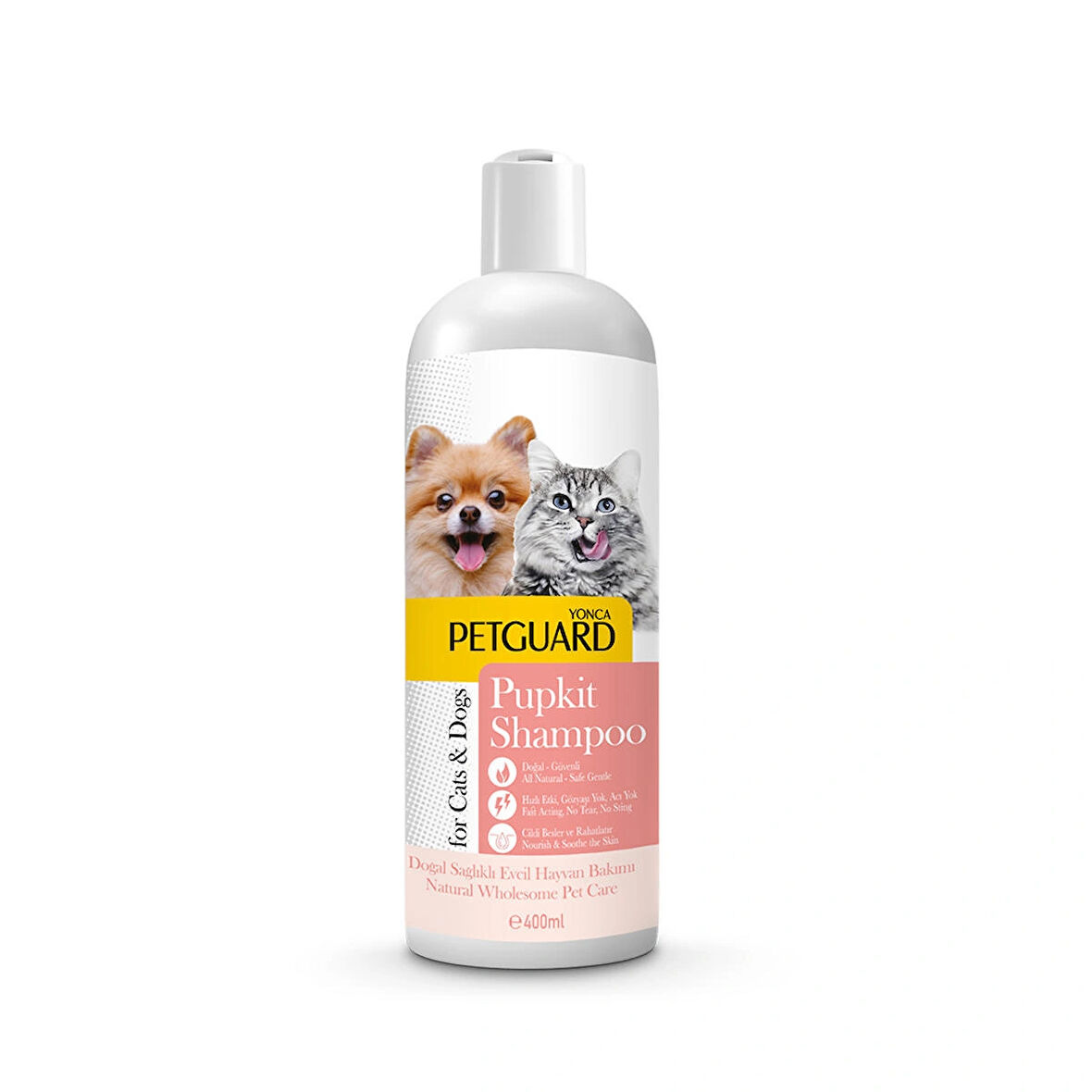 PUPKİT SIVI ŞAMPUAN KEDİ KÖPEK 400ML