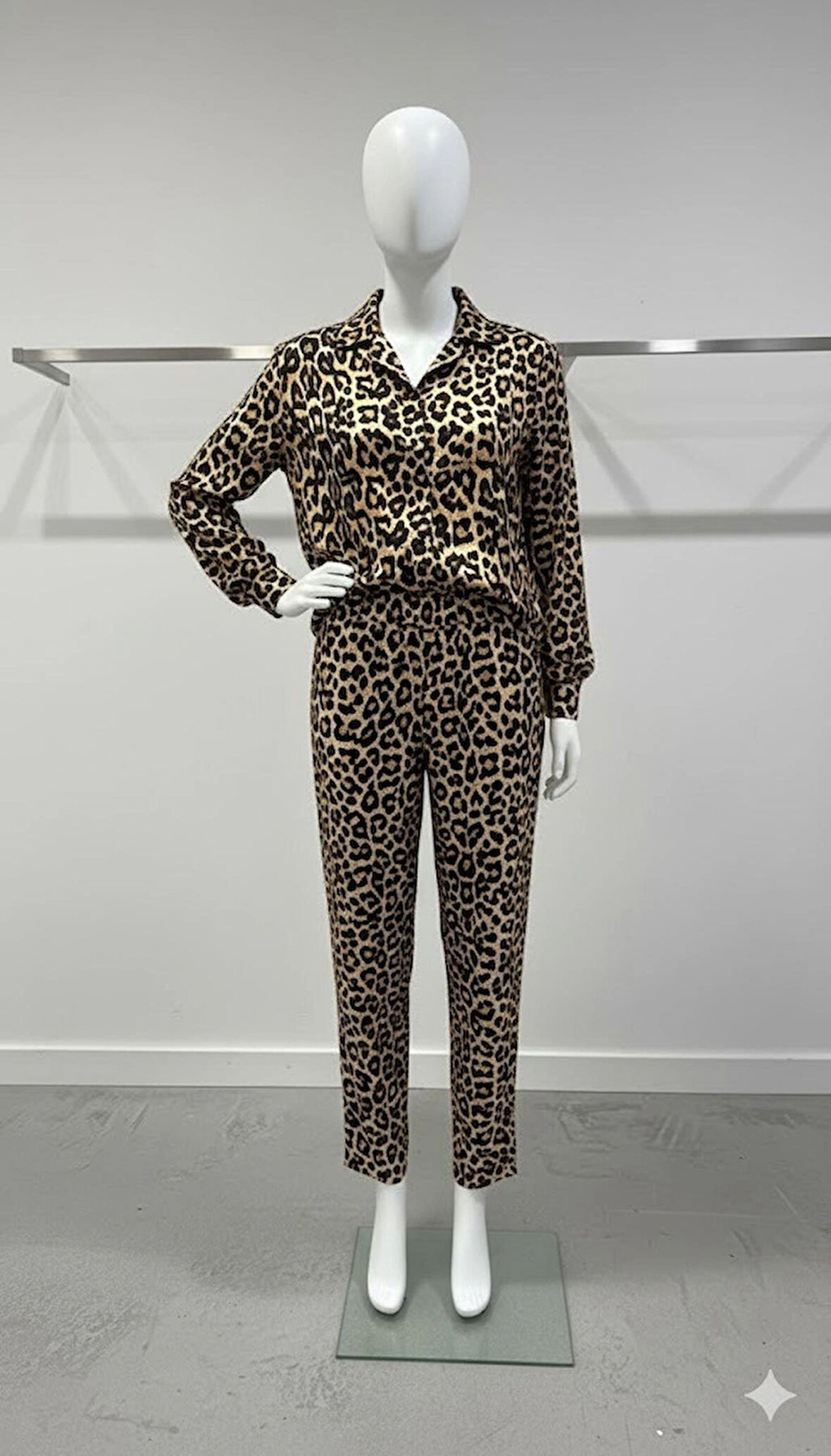 Mavera büyük beden kadın pijama takımı