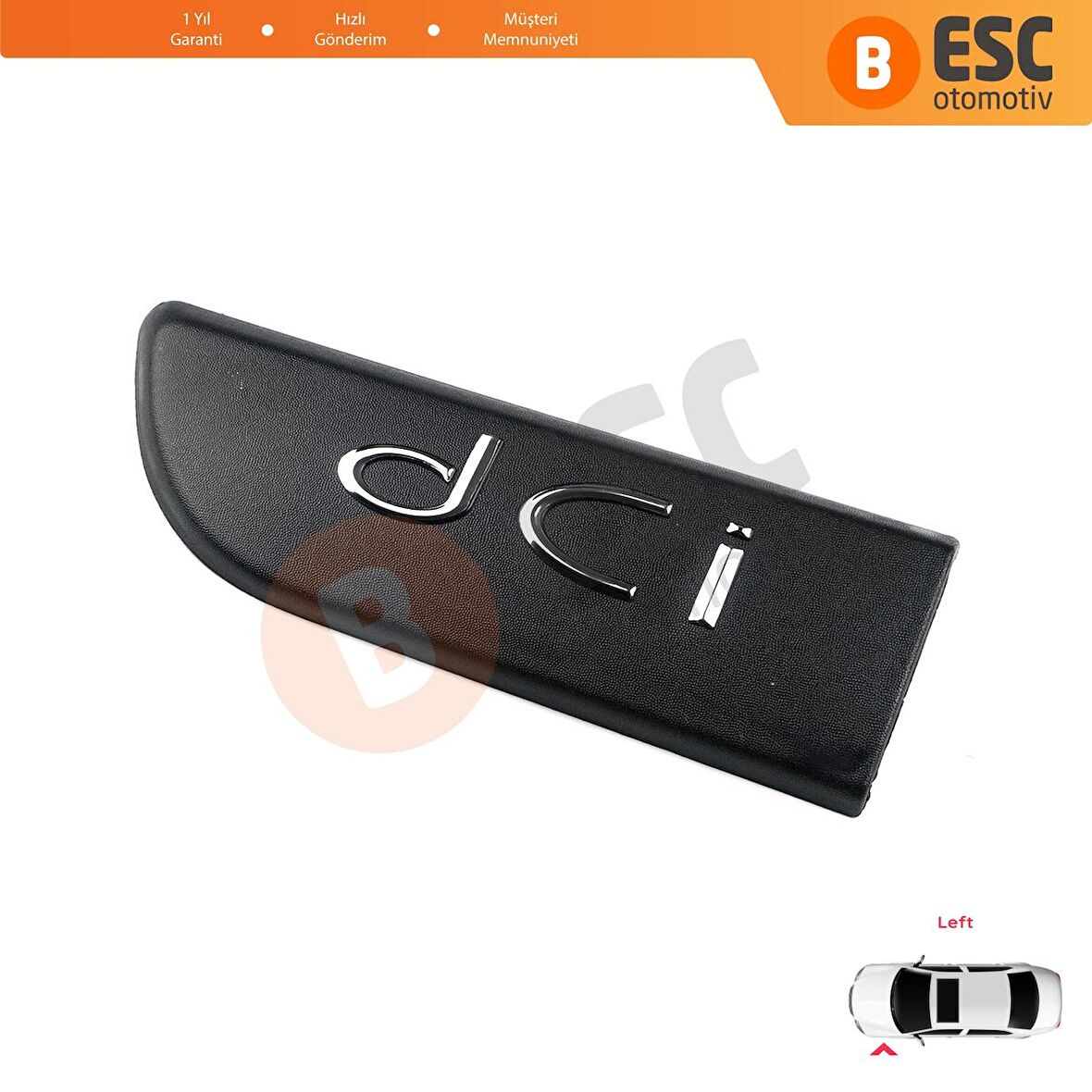 Renault Megane MK2 Scenic MK2 için Sol DCI Monogram Amblemi Yazısı 8200717150