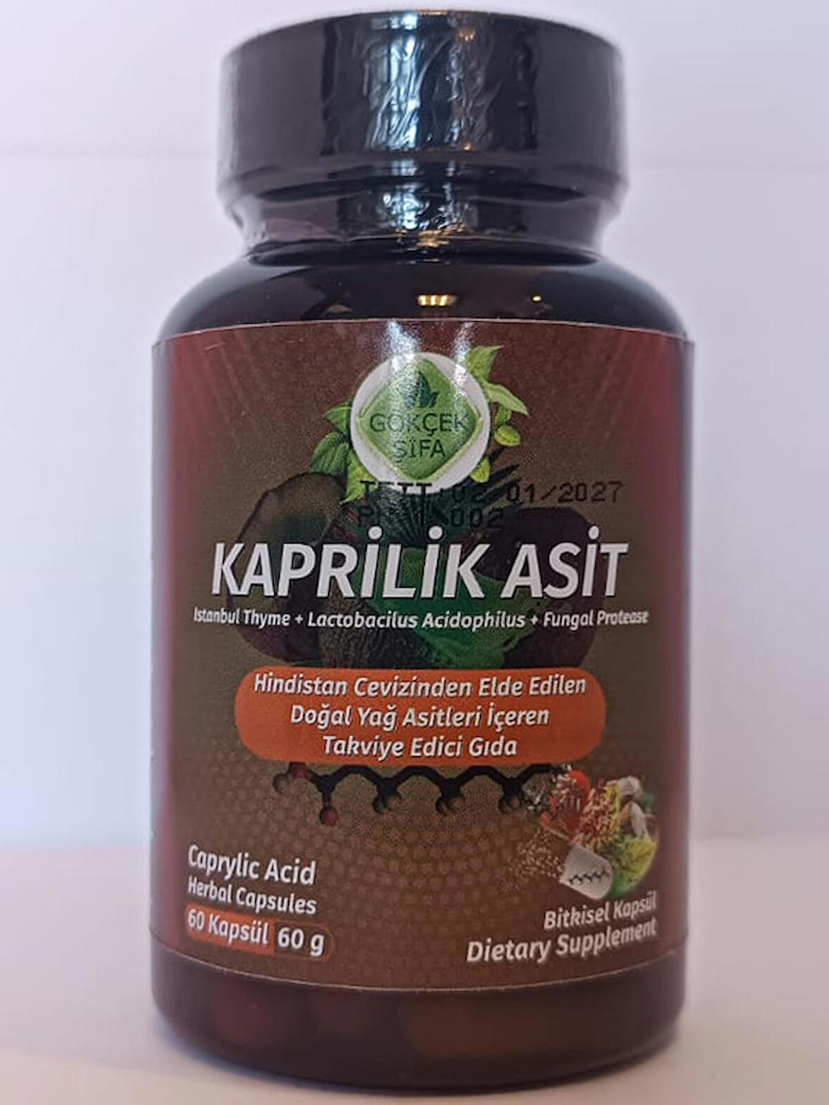 Kaprilik Asit Kapsül (CAPRYLİC ACİD CAPSULE)
