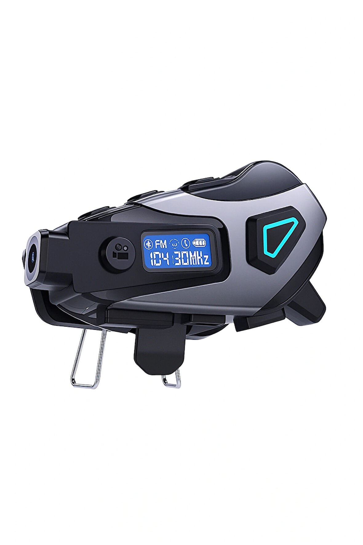 Kameralı Ekranlı Intercom Bluetooth Motosiklet Kask Kulaklığı 32 GB Sd Kart Hediyeli