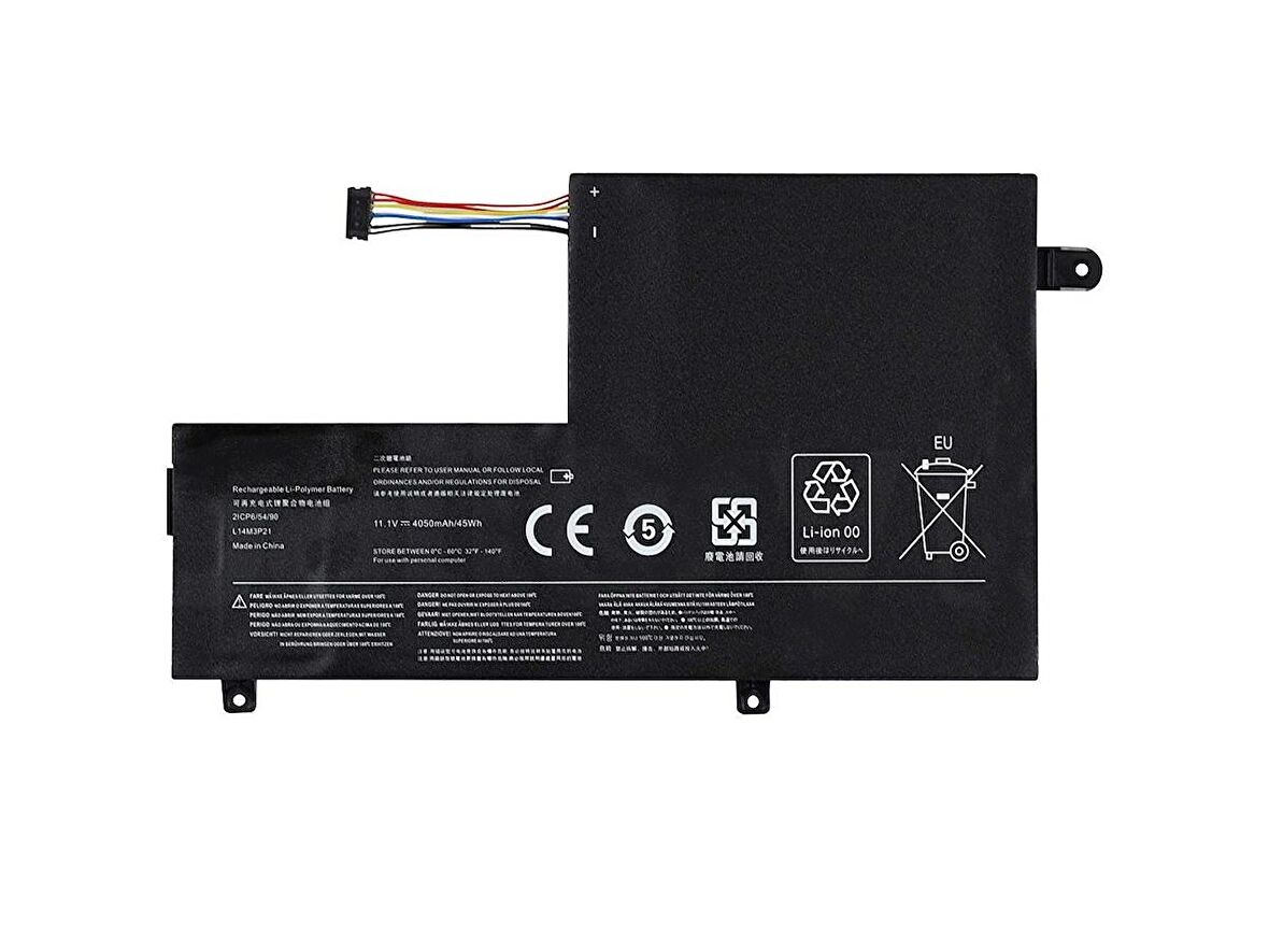 Lenovo Yoga 500-14ISK Notebook Batarya Laptop Pil