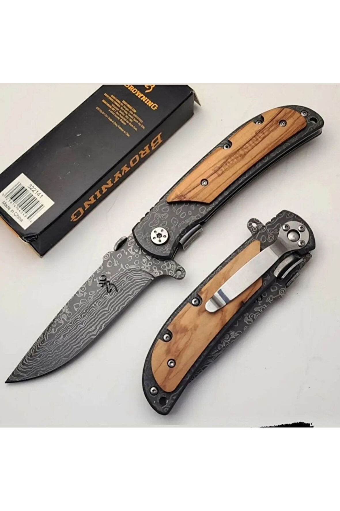 Browning Damascus Çakı