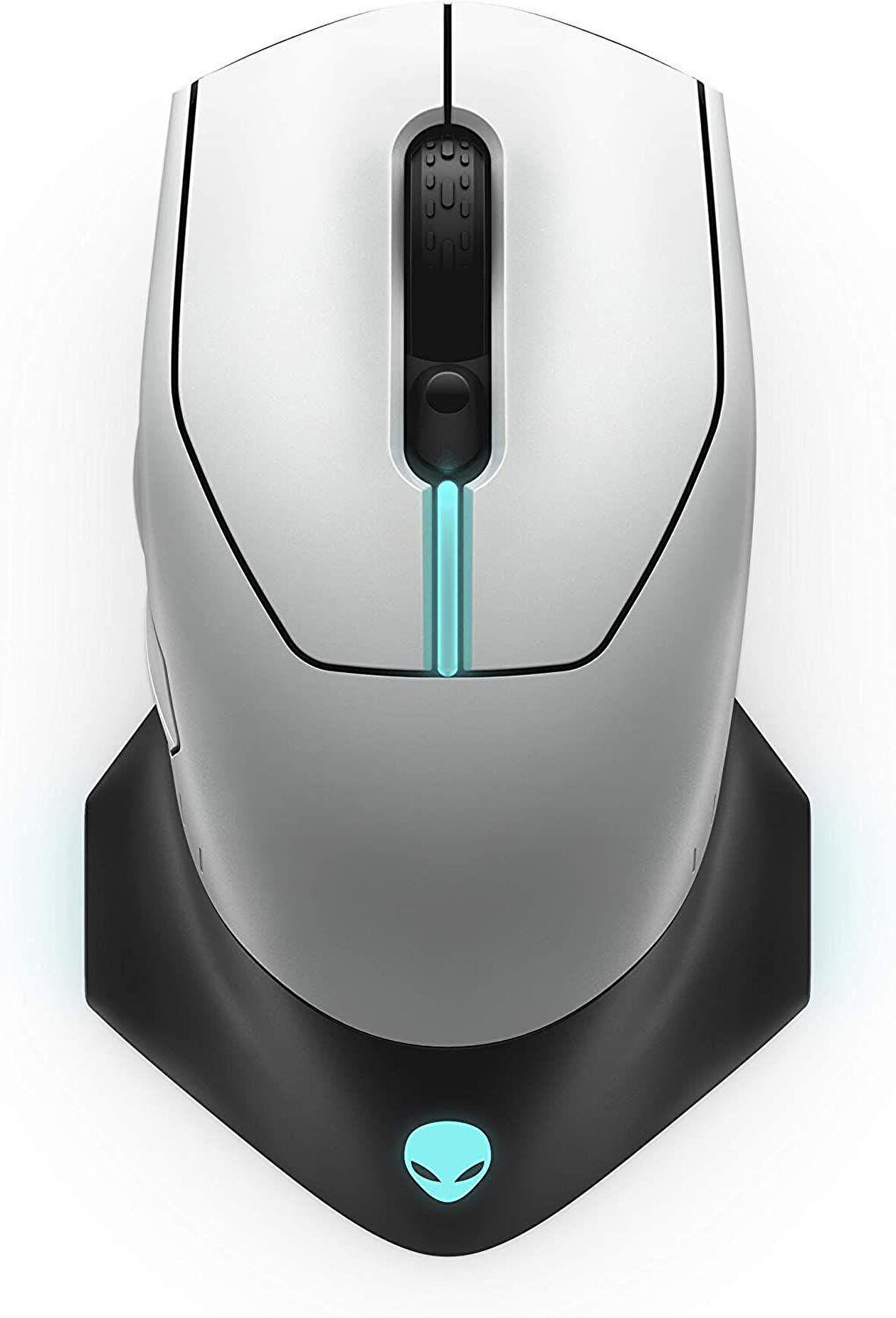 Dell Alienware 610M Kablolu/Kablosuz Gaming Mouse AW610M Ay Işığı