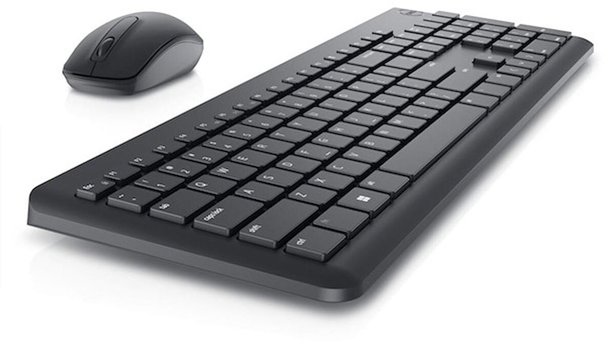 Dell KM3322W Kablosuz İngilizce Q Klavye Mouse Set