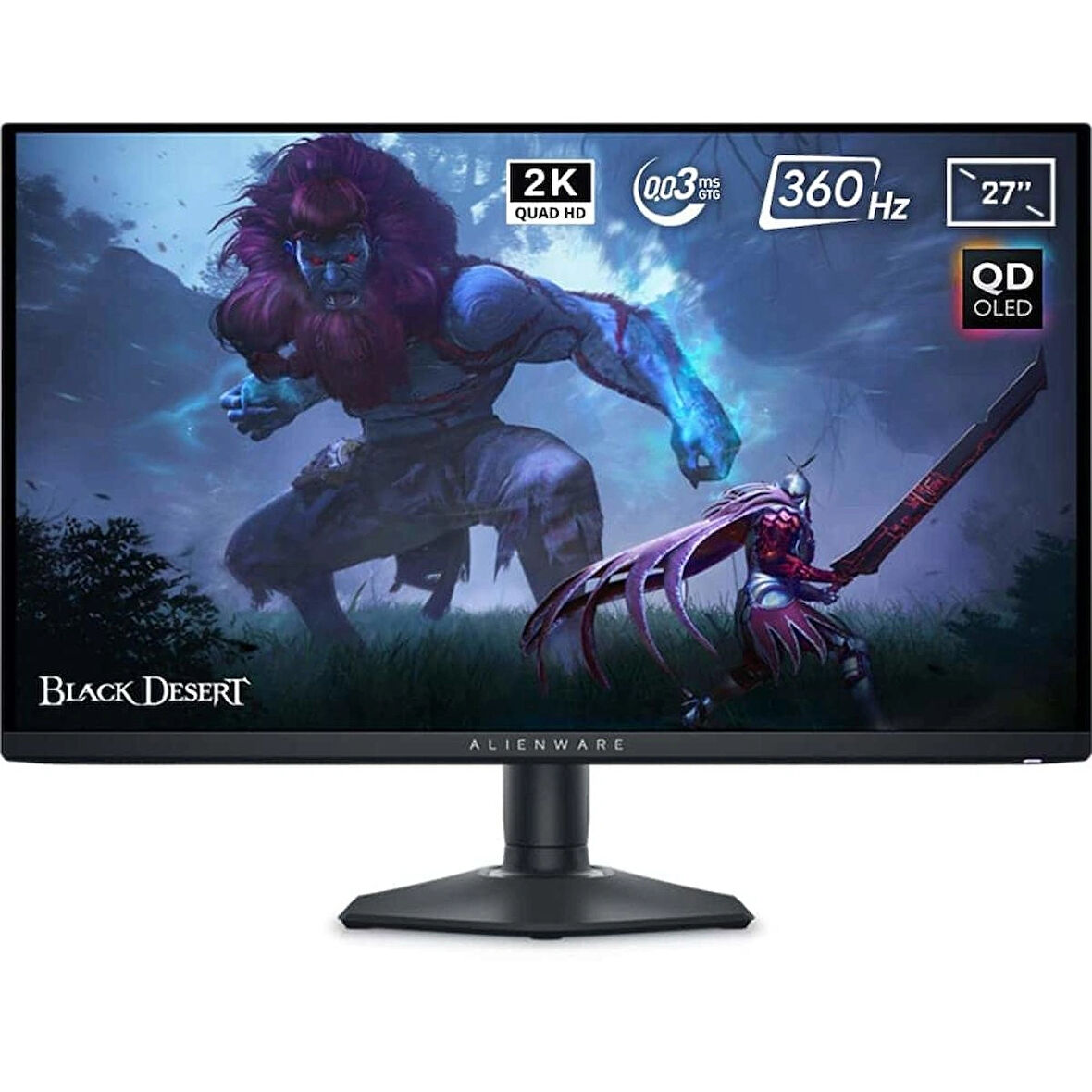 Dell Alienware AW2725DF 27 inç 360 Hz 0.03ms 2K QHD Adaptive Sync QD-OLED Gaming Monitör