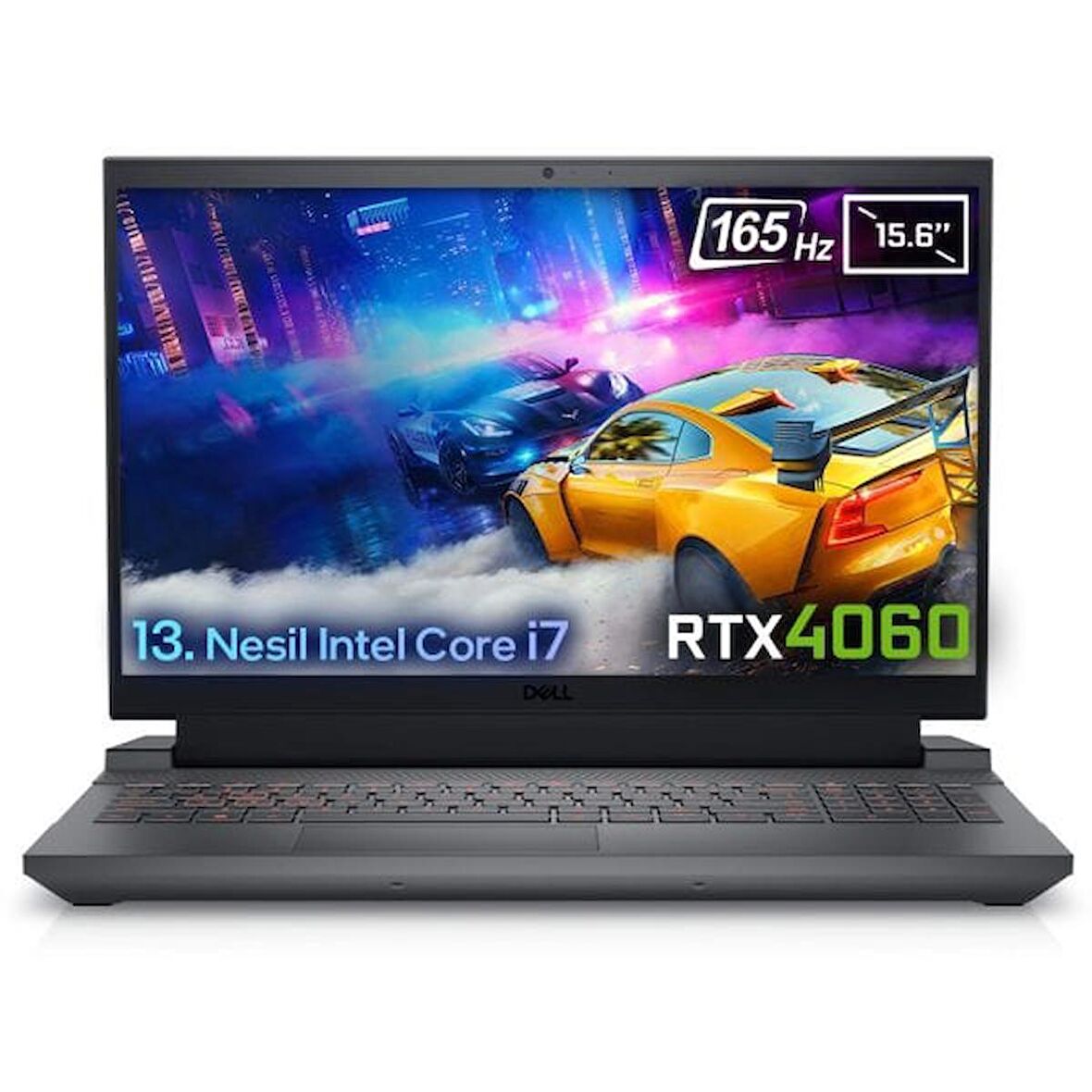 Dell Gaming G15 5530 G155530013U Intel Core i7-13650HX 16GB DDR5 1TB SSD RTX4060 8GB 140W 15.6 inç Full HD Ubuntu Gaming Laptop