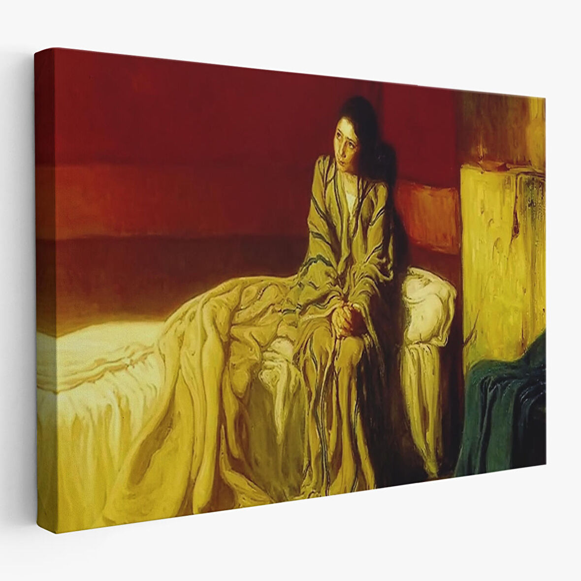 Müjde Henry Ossawa Tanner Kanvas Tablo, Klasik Sanat-5398