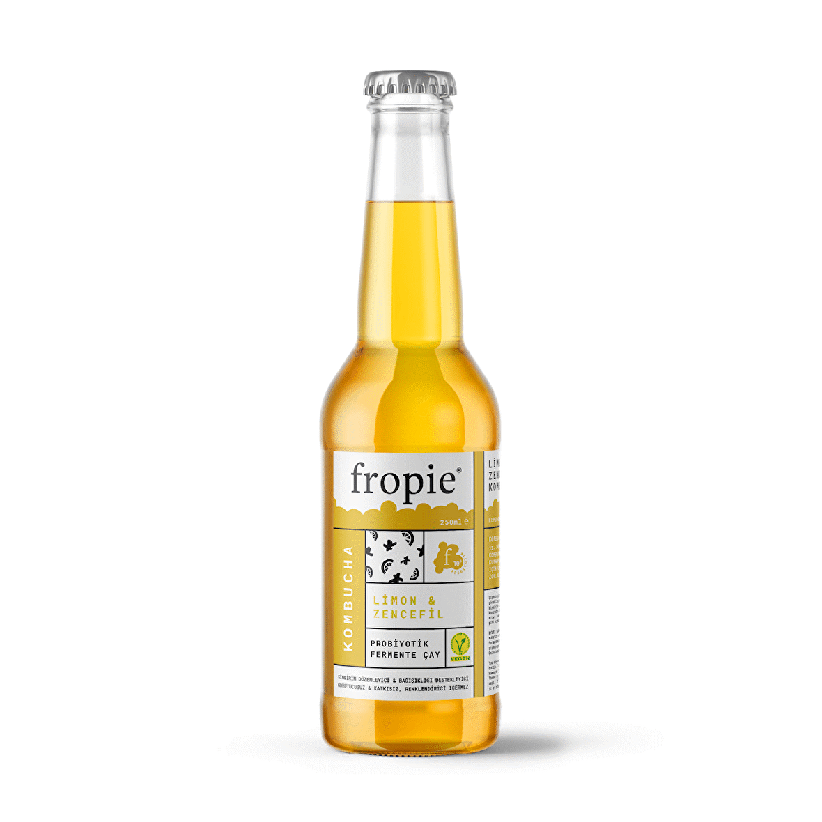 Limon & Zencefilli Probiyotik Kombucha - 250 ml