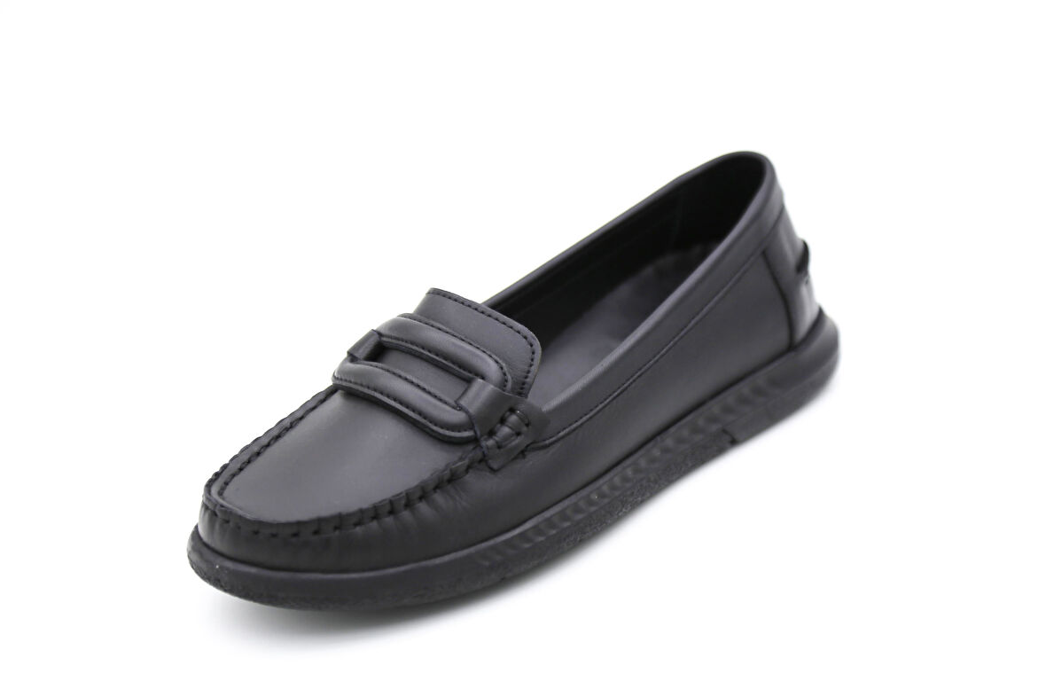 De Scario 24105 Kadın Deri Ayakkabı