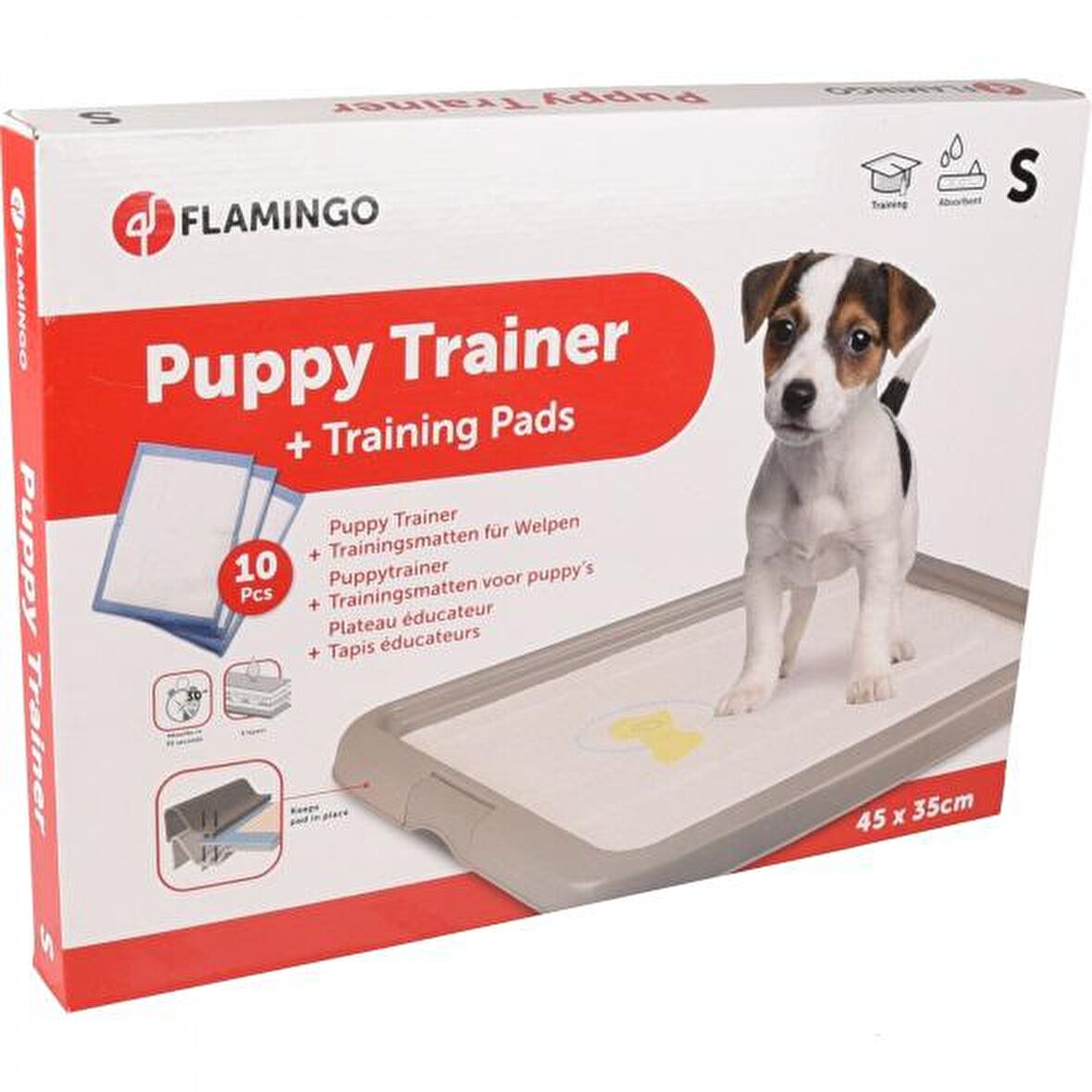 Flamingo Köpek Eğitim Pedi Altlığı ve 10 Adet Eğit