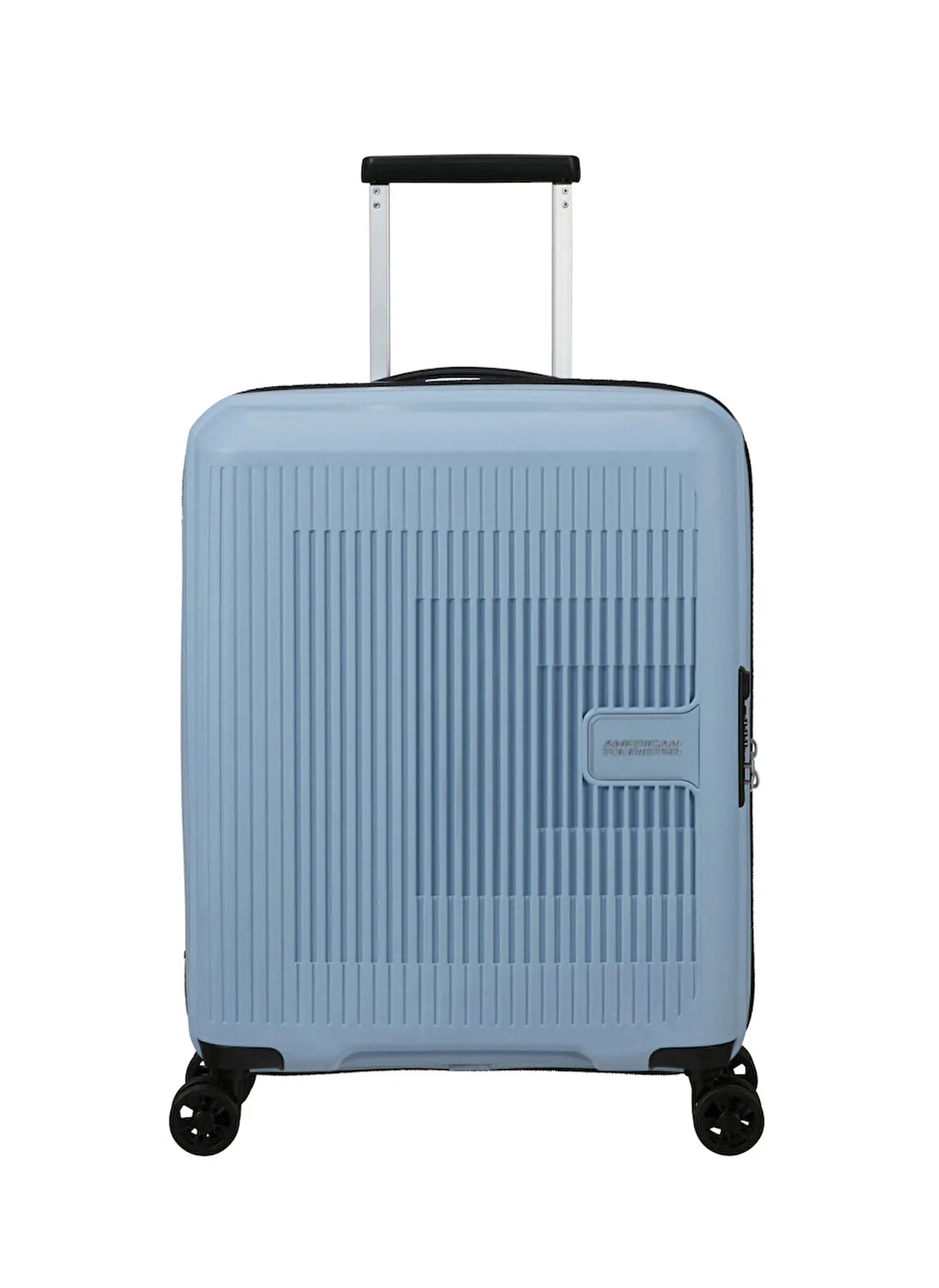 American Tourister Mavi Çekçekli Sert Valiz AEROSTEP-SPINNER 55/20 EXP TSA