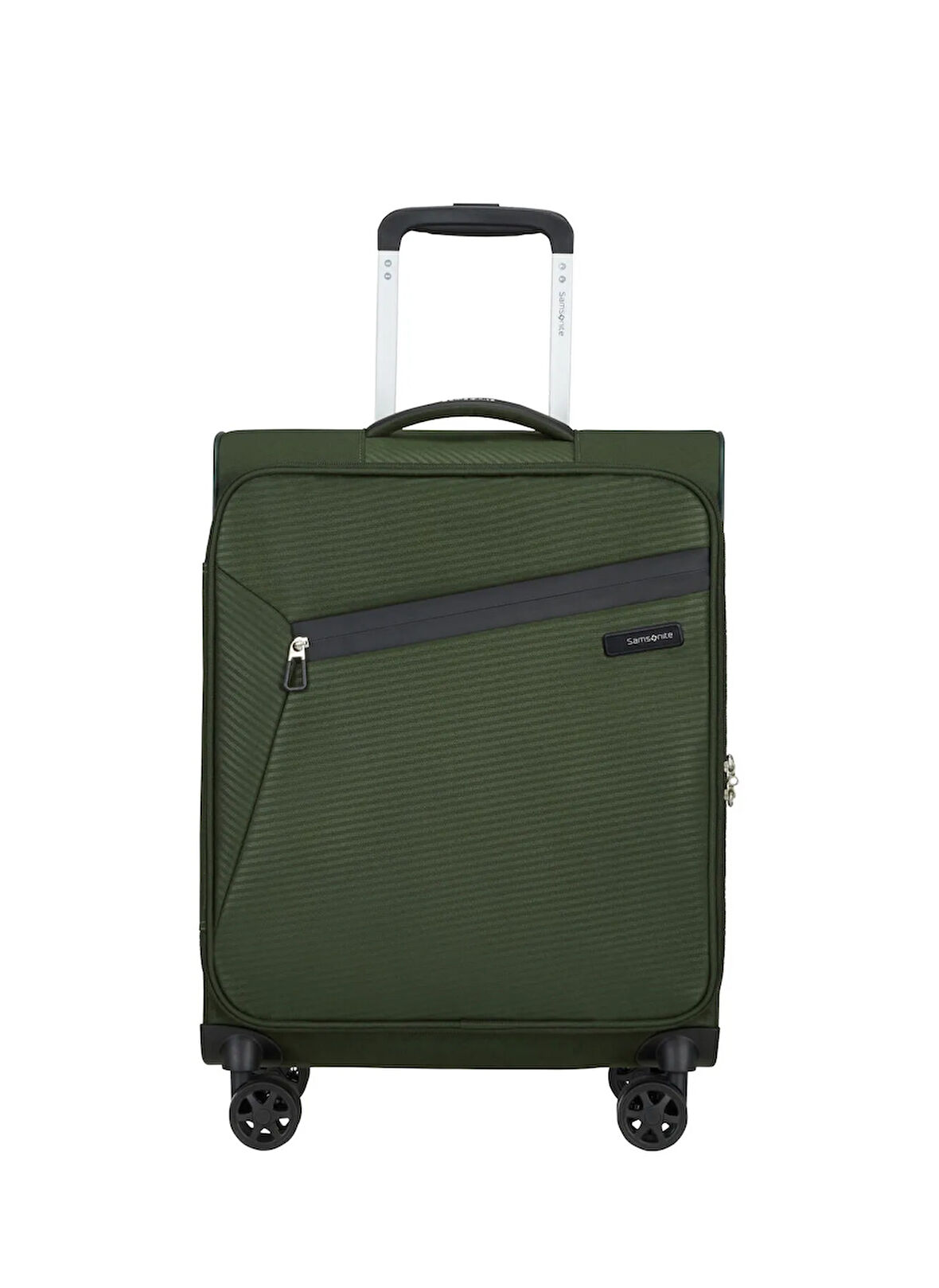Samsonite Haki Çekçekli Kumaş Valiz LITEBEAM-SPINNER 55/20