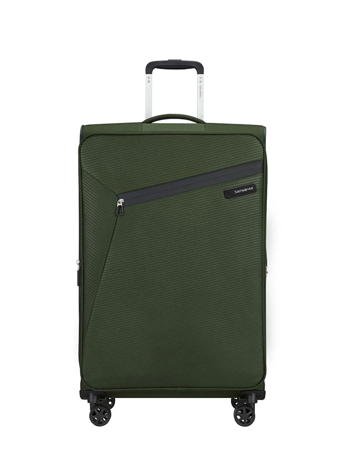 Samsonite Haki Çekçekli Kumaş Valiz LITEBEAM-SPINNER 77/28 EXP