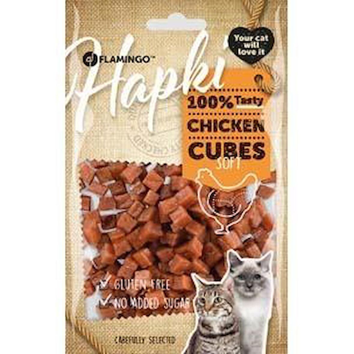 Flamingo Hapki Tavuklu Küp Kedi Ödül Maması 85 Gr