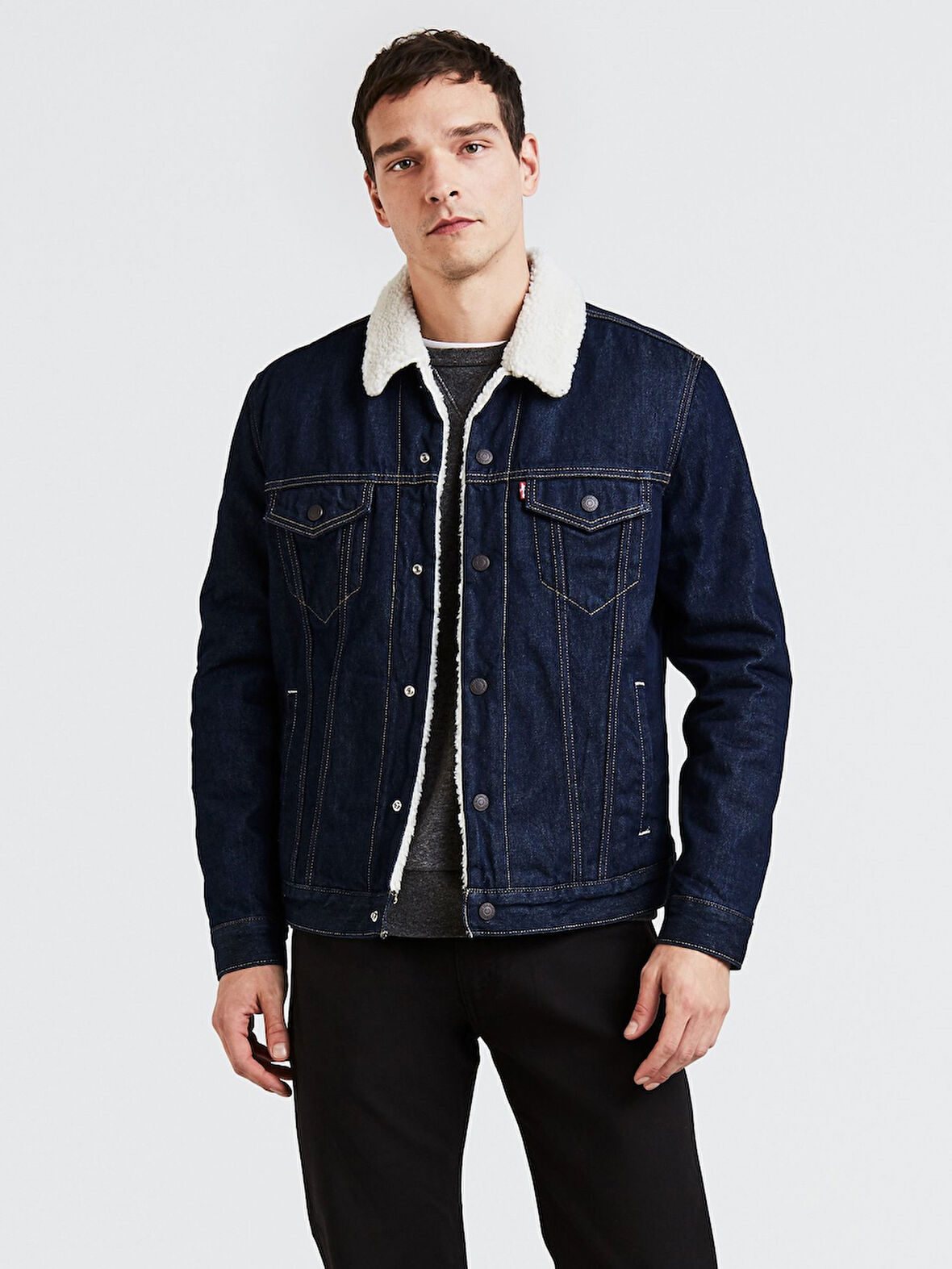 TYPE 3 ROCKRIDGE ERKEK SHERPA TRUCKER CEKET 16365-0084