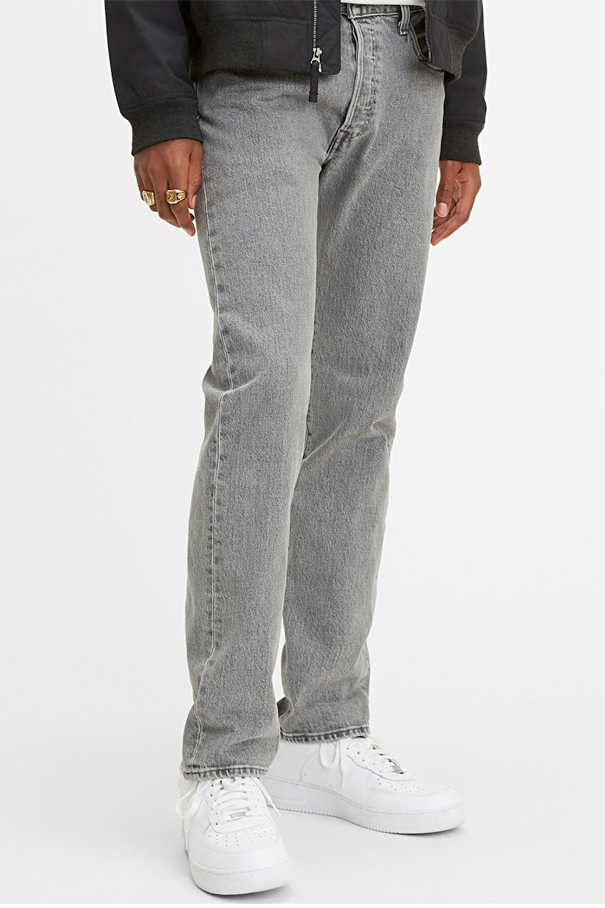 Levi's Erkek 501 Original Stretch Mid Rise Regular Fit Düz Paça Kot Pantolon - 00501-2370