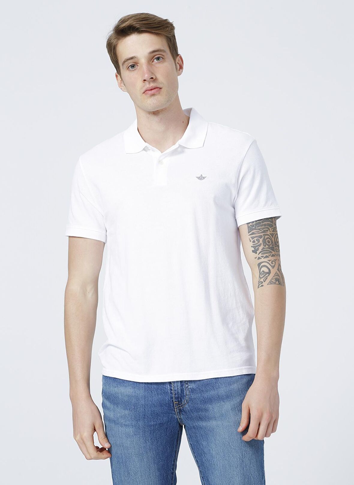 Dockers Polo Yaka Bej  Erkek T-Shirt