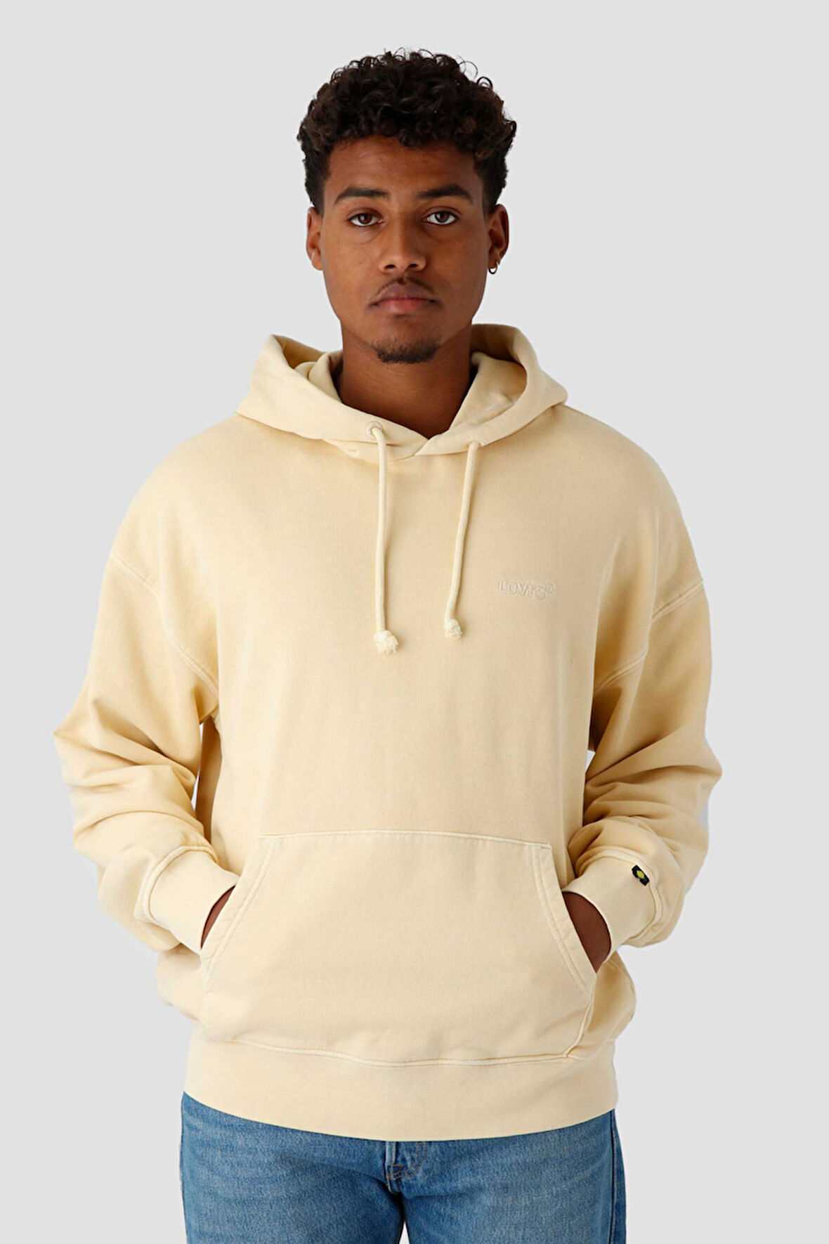 Red Tab Sweats Hoodıe Yellow Plum Fp S