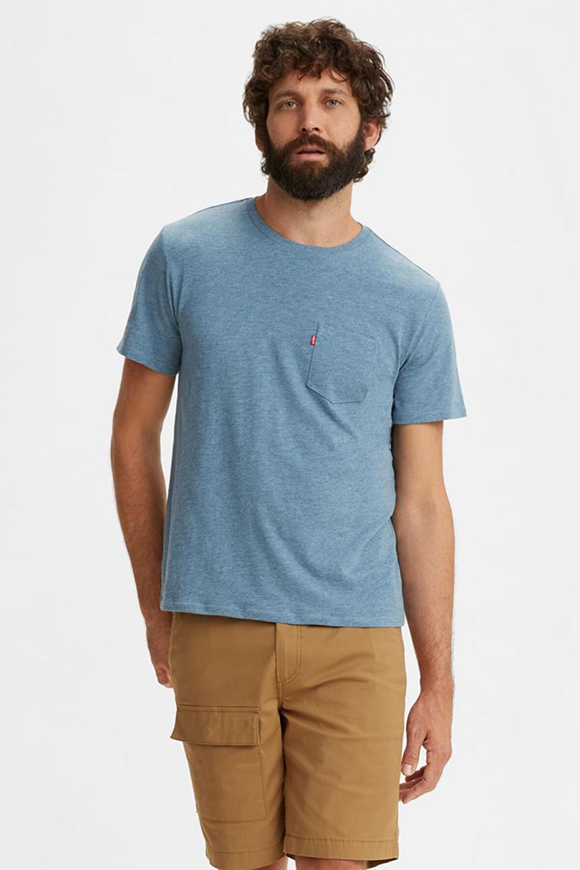 Levis Erkek Tişört Ss Classic Pocket 19342-0161