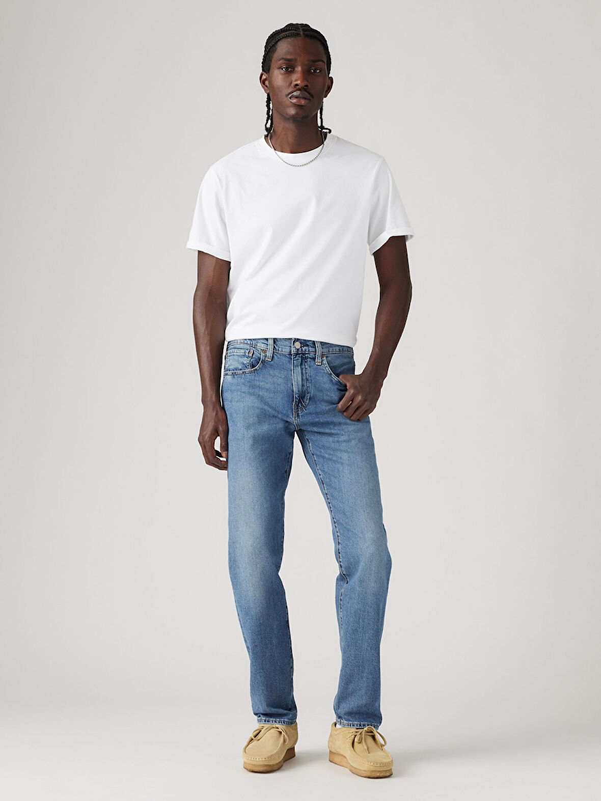 LSE 502 TAPER ERKEK MAVİ JEAN PANTOLON A2088-0009