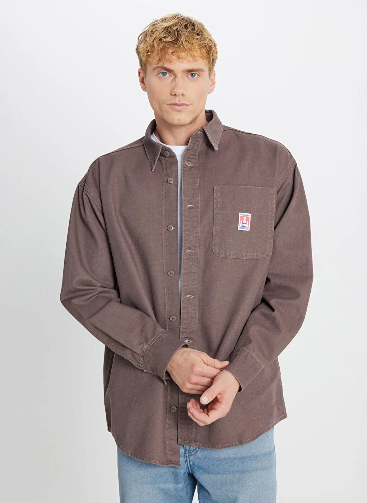 Wrangler Oversize Kahve Erkek Ceket W58520891960P Kahverengi Ceket