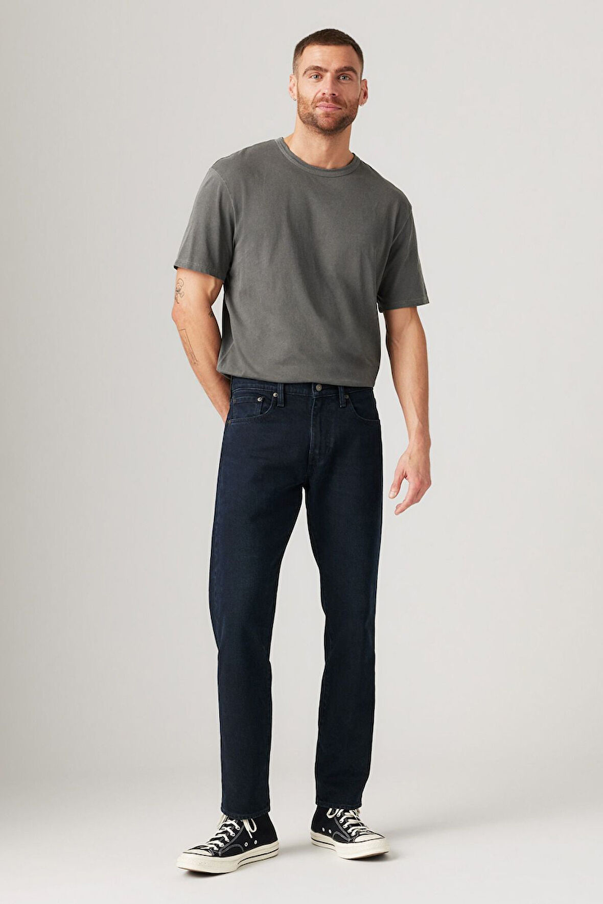 502 Taper Erkek Lacivert Jean A2088-0030