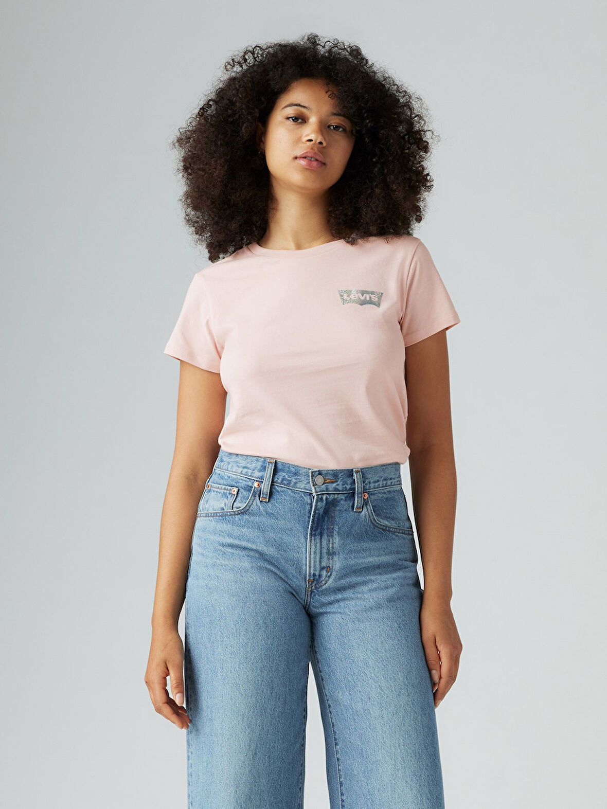 LSE THE PERFECT KADIN PEMBE T-SHIRT A2086-0338