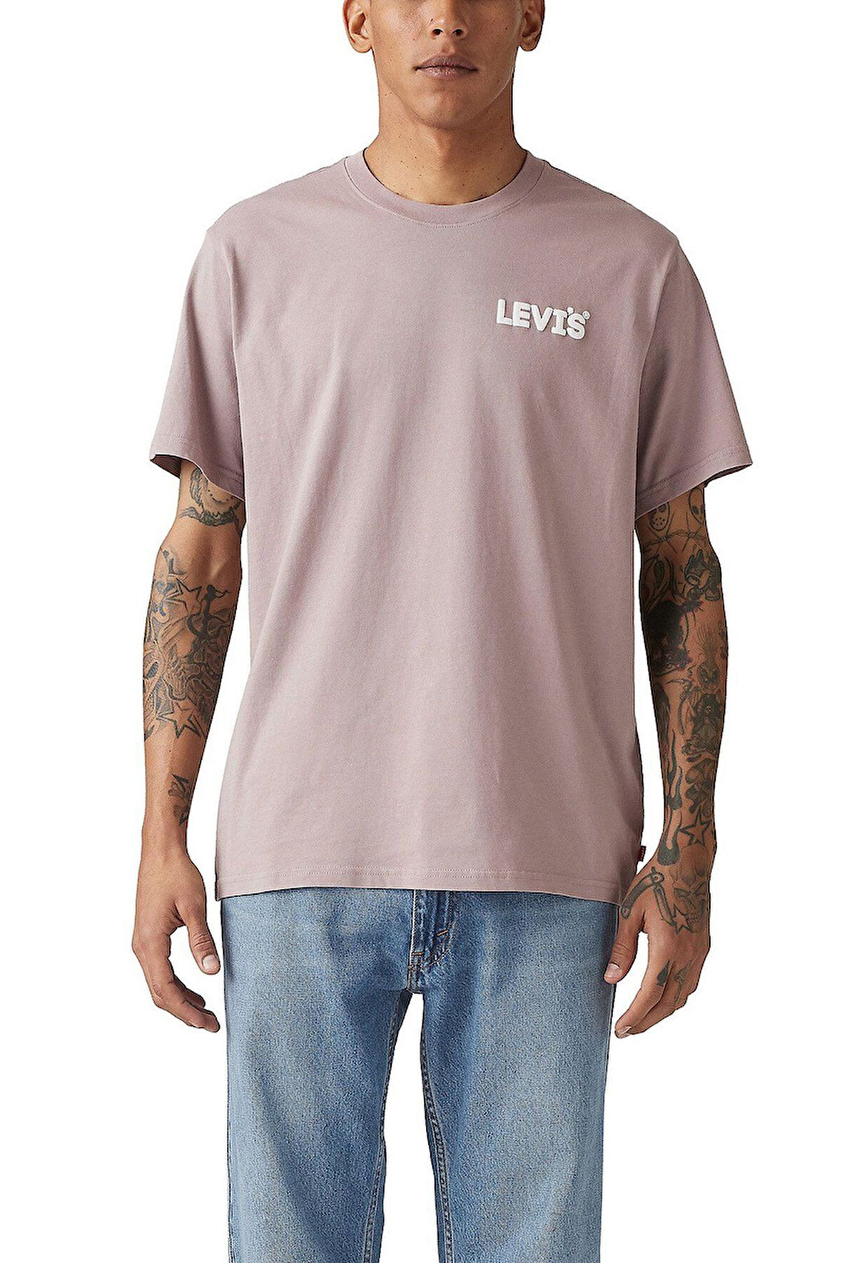 Levi's Erkek Relaxed Fit Bisiklet Yaka T-Shirt - 16143-1838