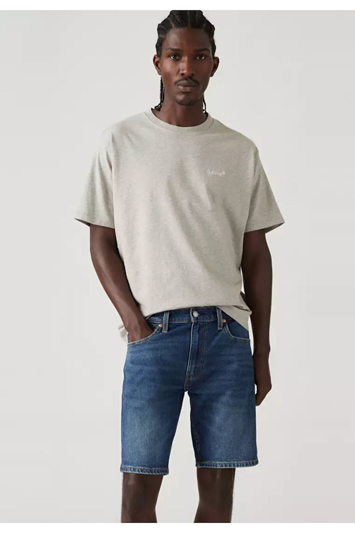 Levi's Erkek 412 Slim Denim Kot Şort - A7731-0003