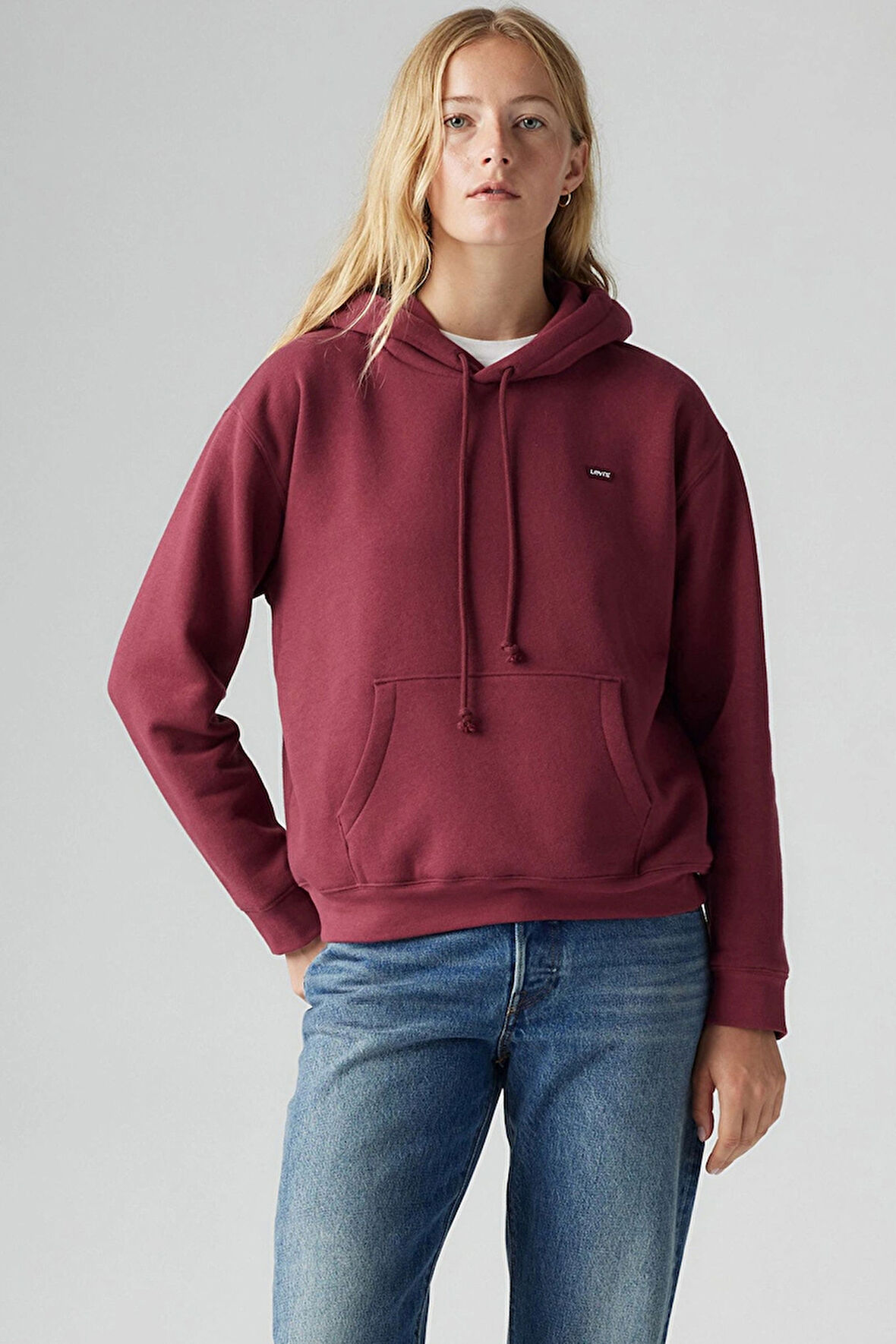 Levi's Kadın Kapüşonlu Sweatshirt 001TZ-0005