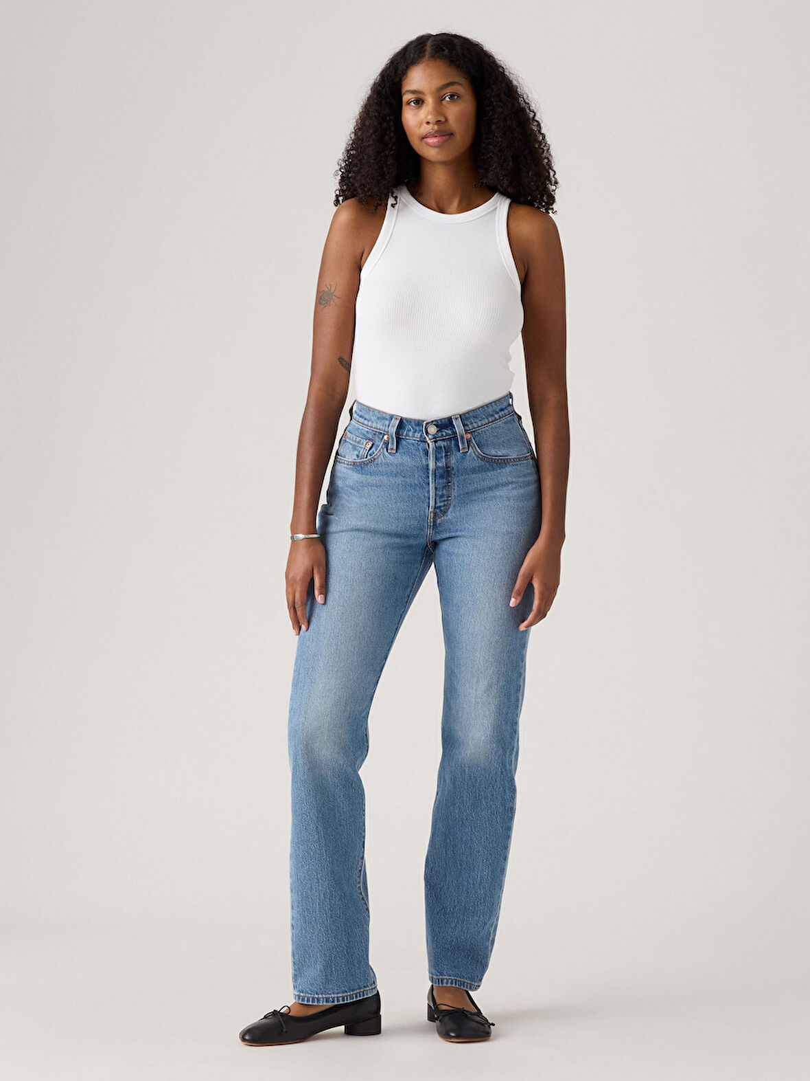 501 CURVE KADIN MAVİ JEAN PANTOLON 005K8-0000