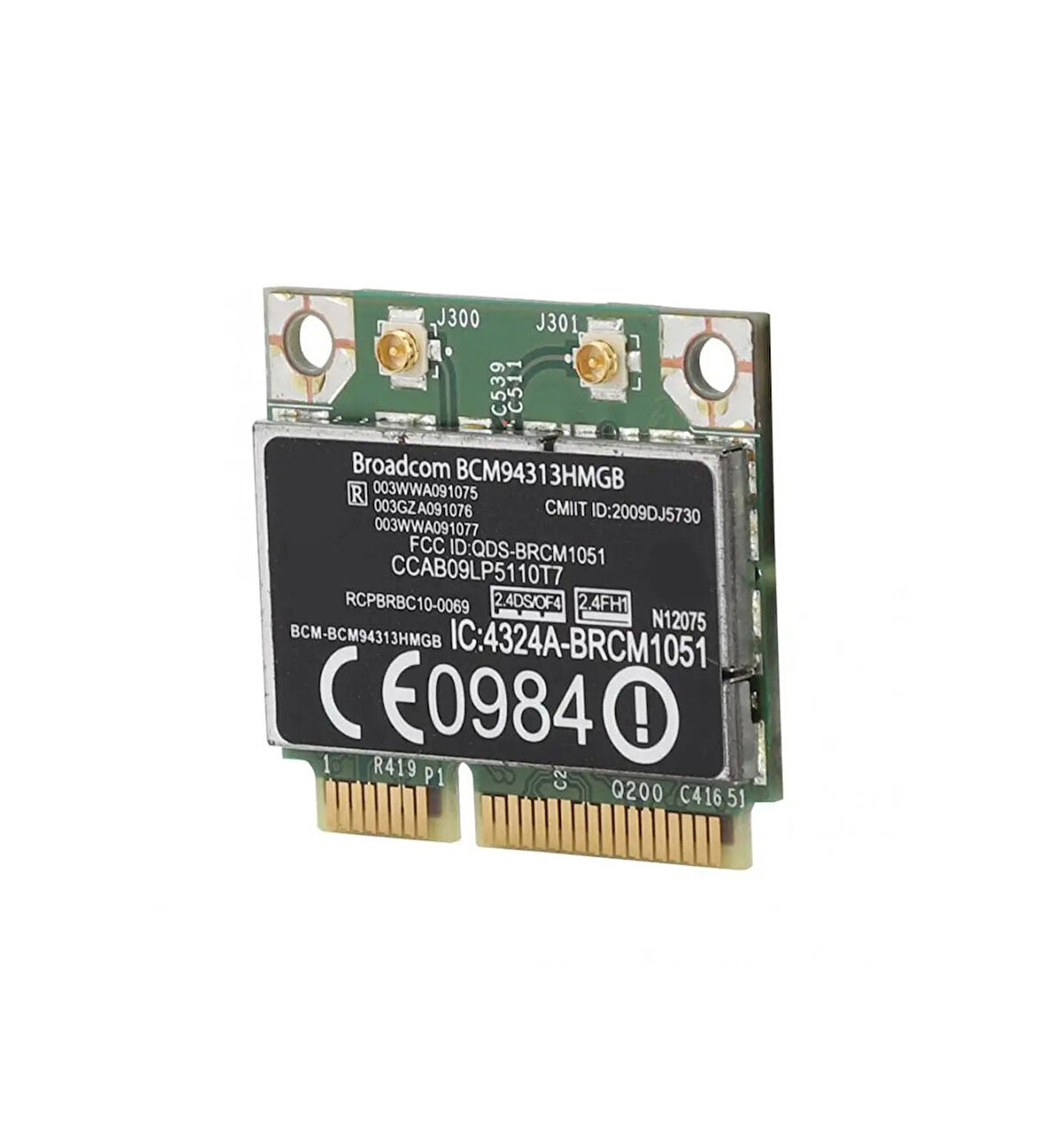 Broadcom BCM94313HMGB 802.11bgn Mini PCIE WLAN With Bluetooth 4.0 Notebook WiFi Card