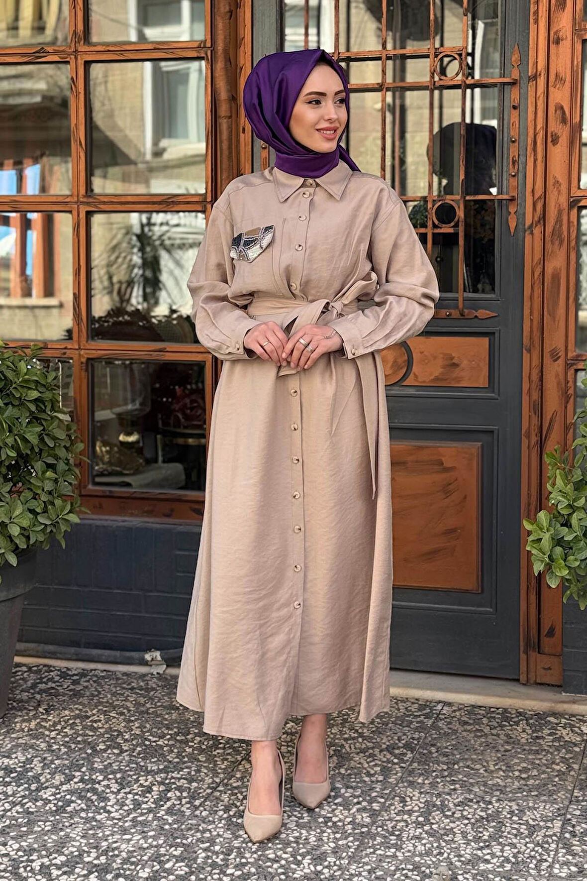 Nurcan Çetin Tunik 25216 Taş