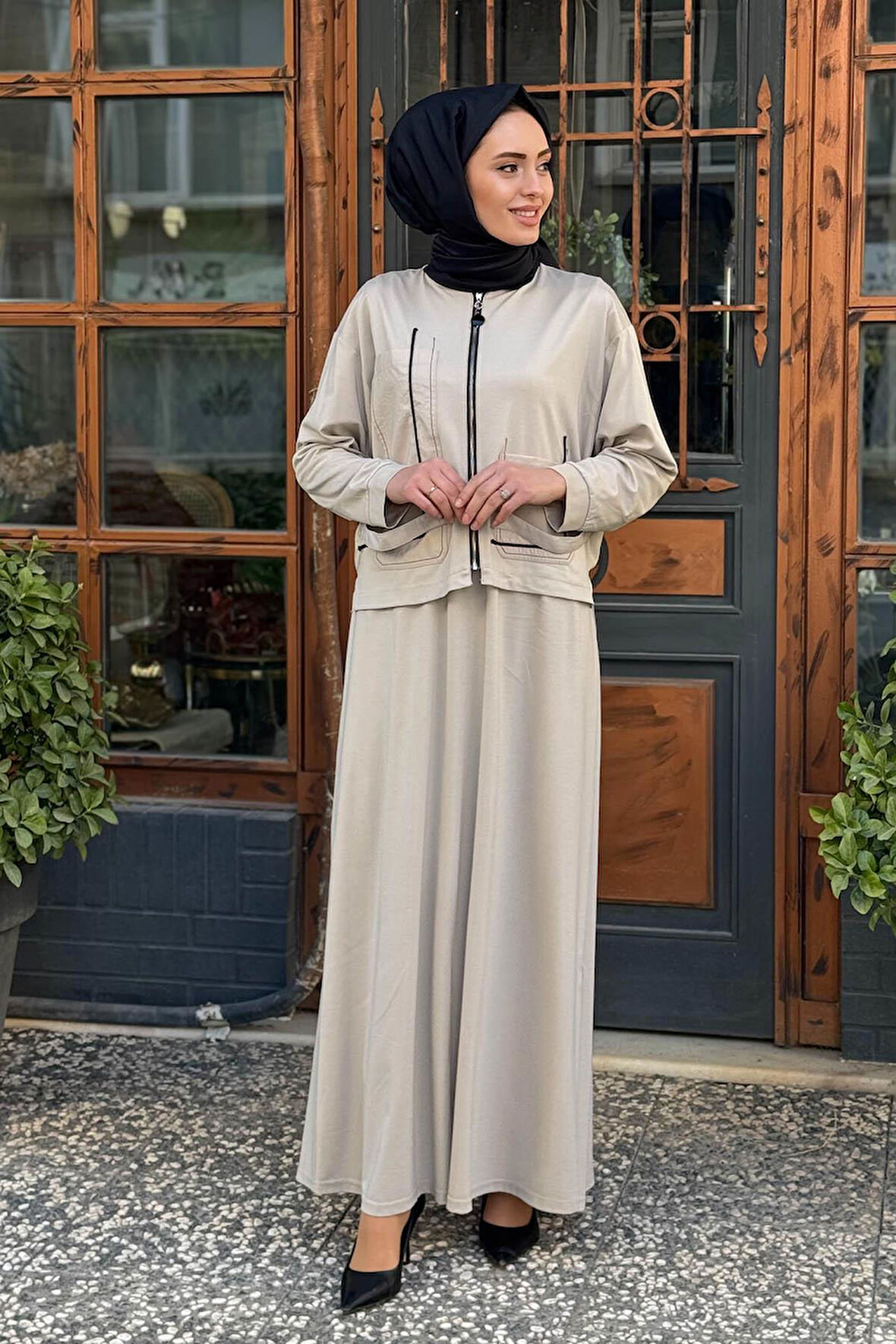 ceremony Elbiseli Takım S-5976 Taş