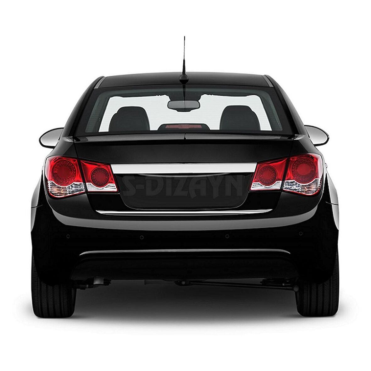 S-Dizayn Chevrolet Cruze SD Krom Bagaj Alt Çıtası 2009 Üzeri