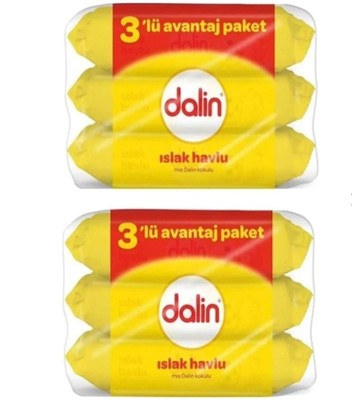 Dalin Islak Havlu 2 X 3'Lü Avantaj Paket 336 YaprakDalin Islak Havlu 2 X 3'Lü Avantaj Paket 336 Yaprak