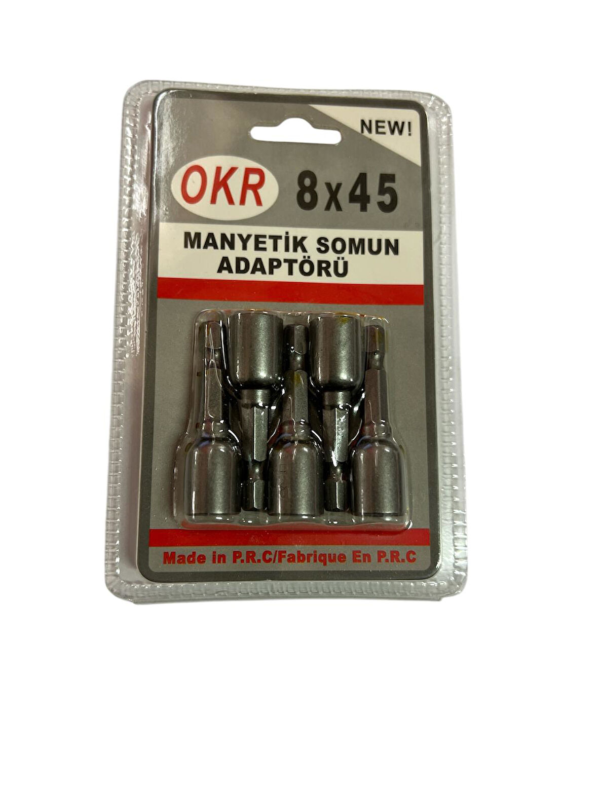 MANYETİK SOMUN ADAPTÖRÜ 8mm 5 ADET