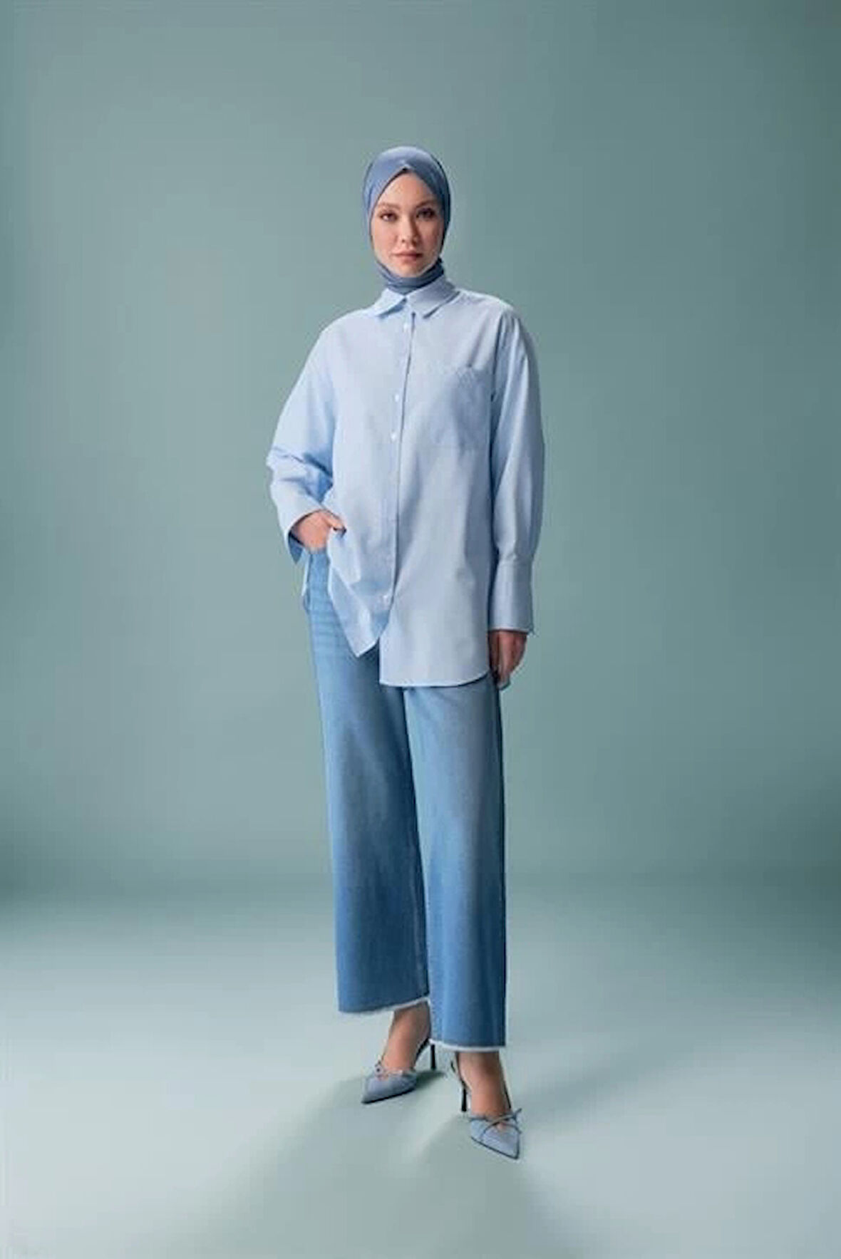 Armine Denim Pantolon 24Yd3406 Mavi