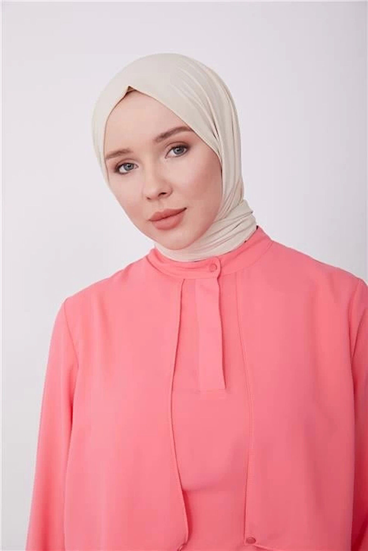 Armine Aller Detaylı Tunik 23K4710 Koyu Pembe