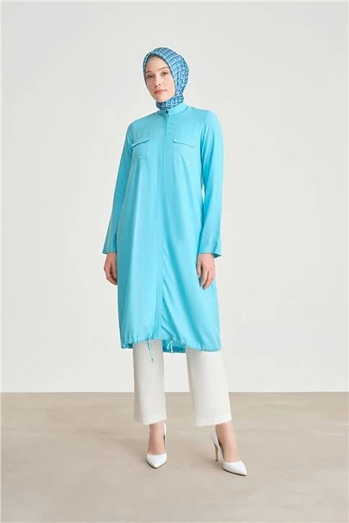 Armine Tunik Ort4217 Aqua