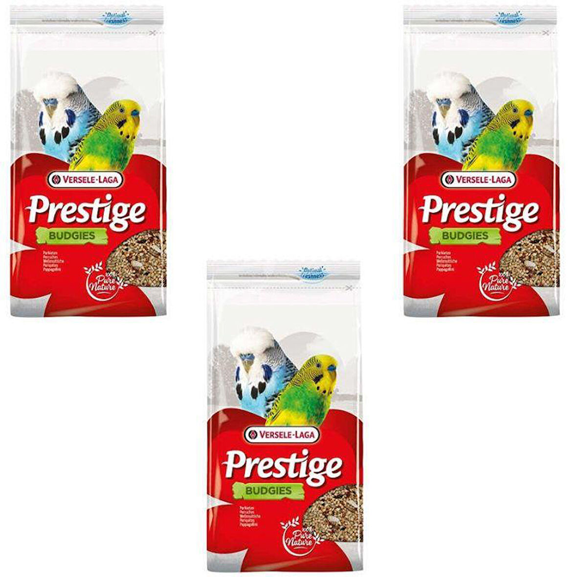 Versele-Laga Budgies Prestige Muhabbet Kuşu Yemi 1000 Gr X 3 Adet